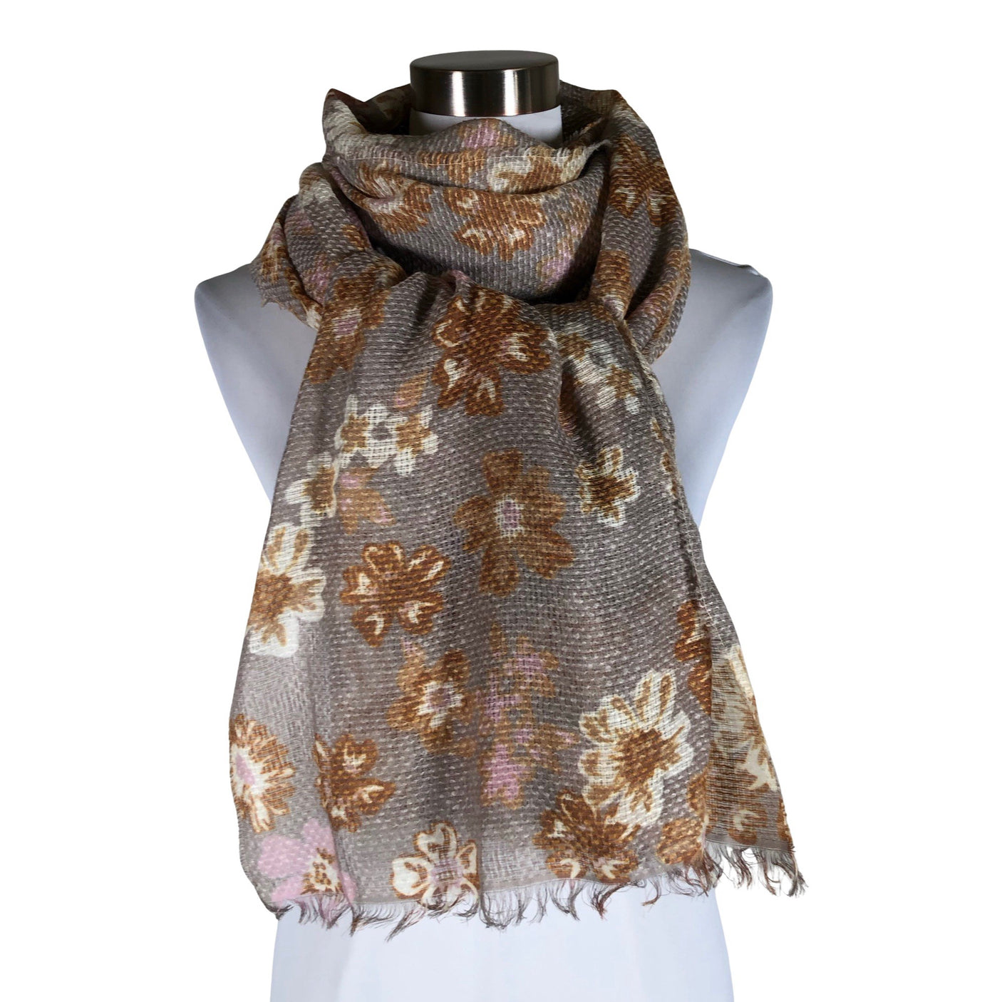 Unisex Esprit - Scarf, size Maxi - Gray (1)