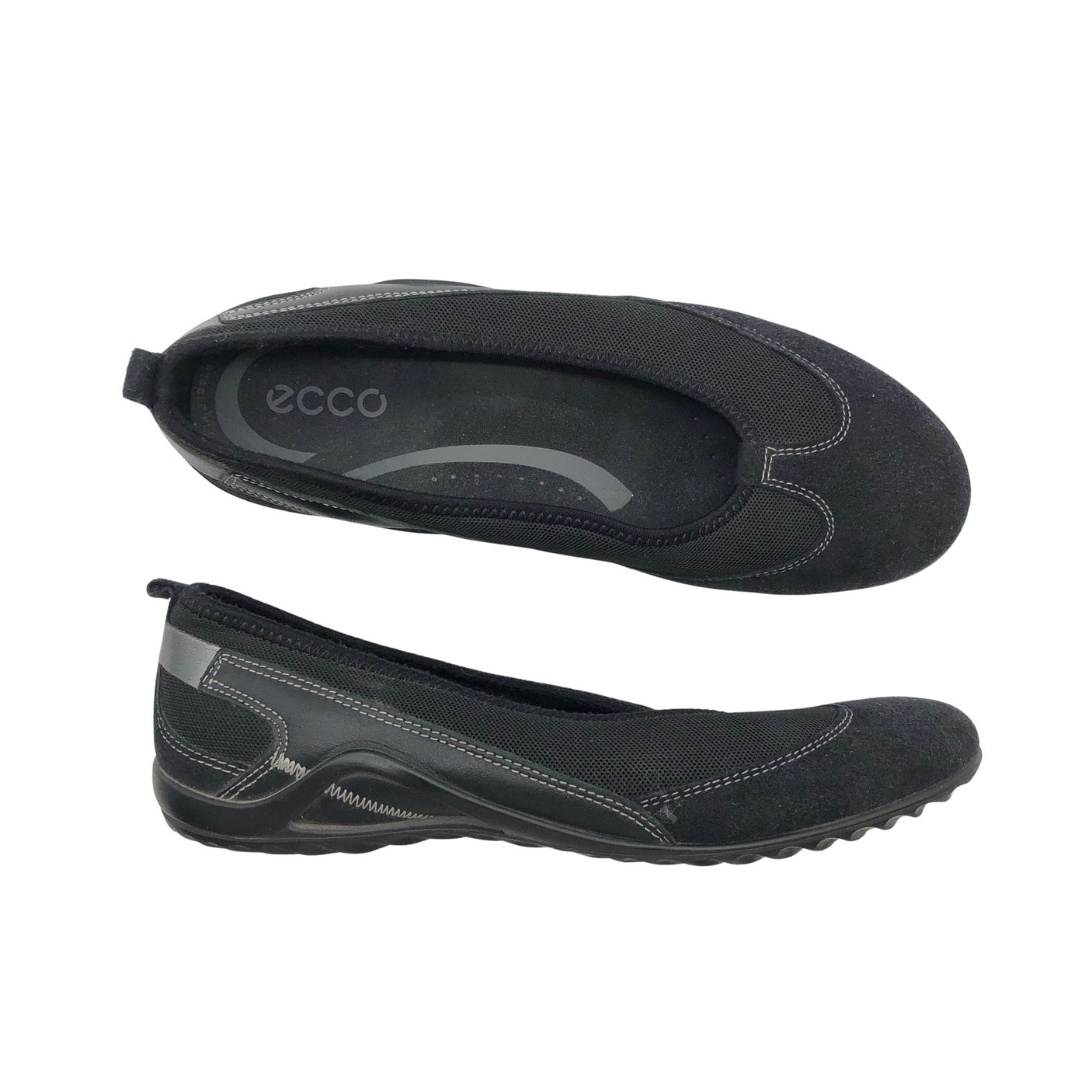 Unisex Ecco - Ballerinas, size 38 - Black (1)