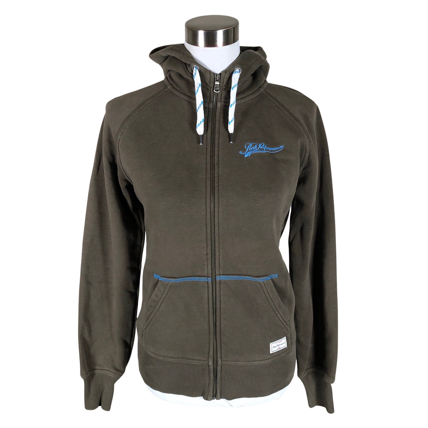 Unisex Peak Performance - Hoodie, size 38 - Brown (1)