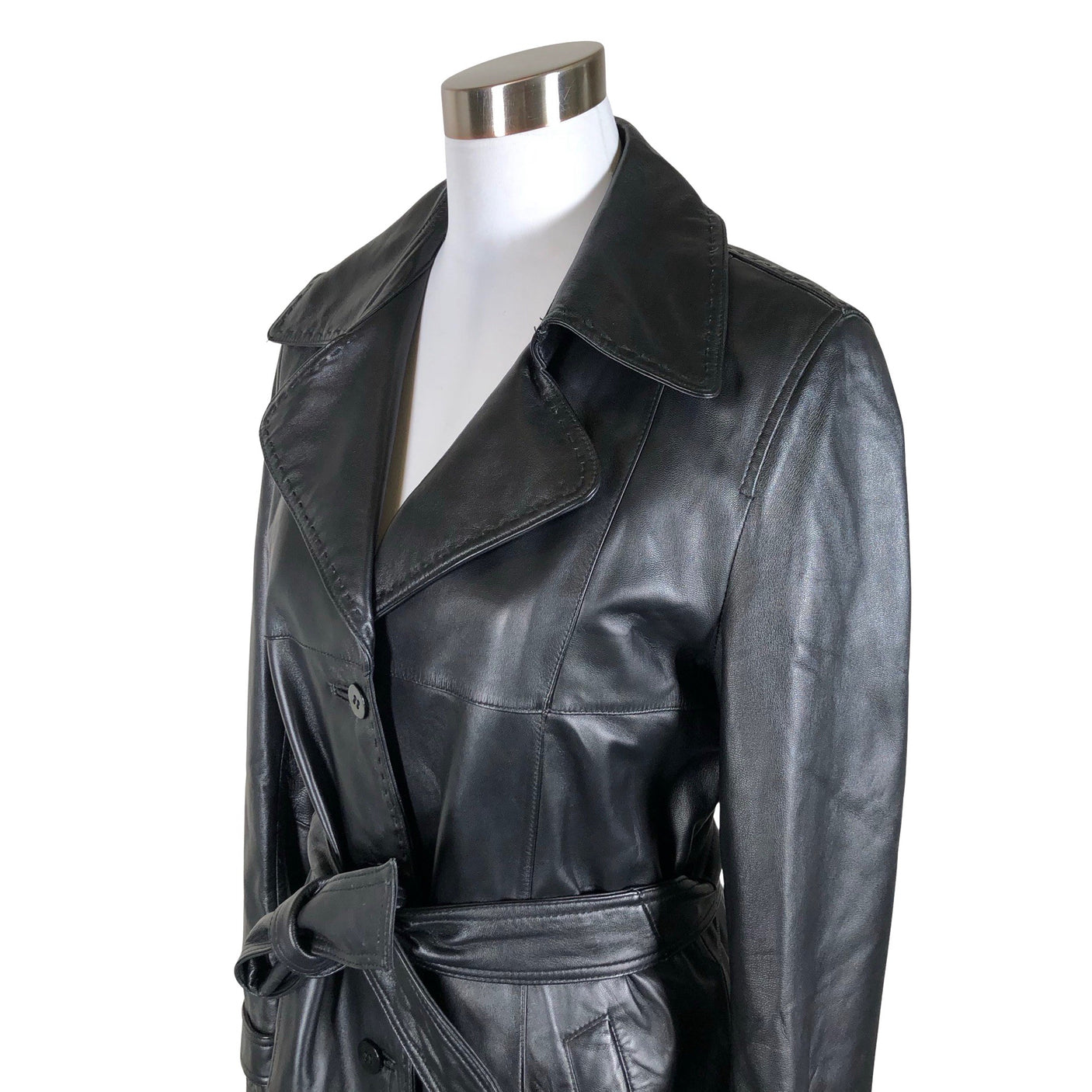 Unisex Leather Sound - Leather jacket, size 40 - Black (3)