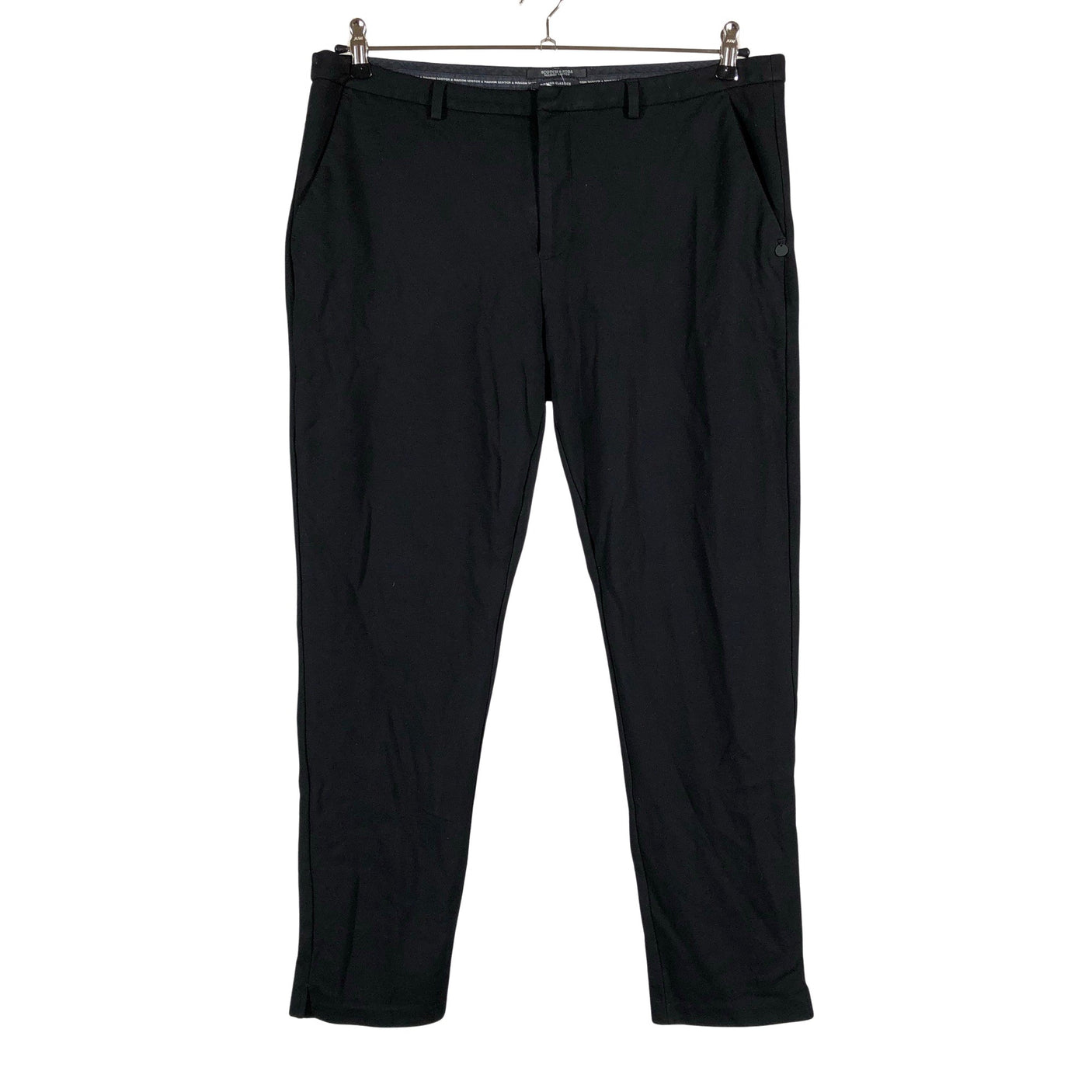 Unisex Scotch&Soda - Tricot pants, size 44 - Black (1)