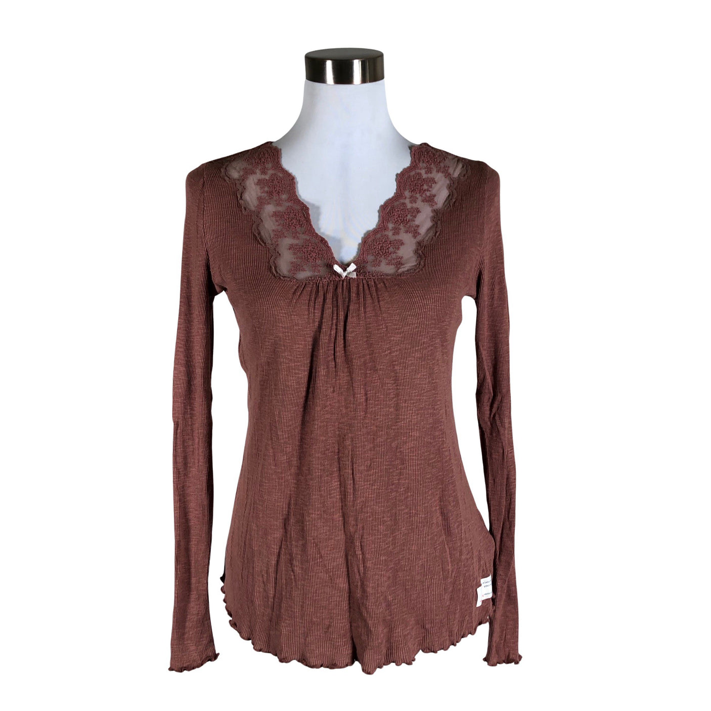Unisex Odd Molly - Tricot shirt, size 38 - Brown (1)