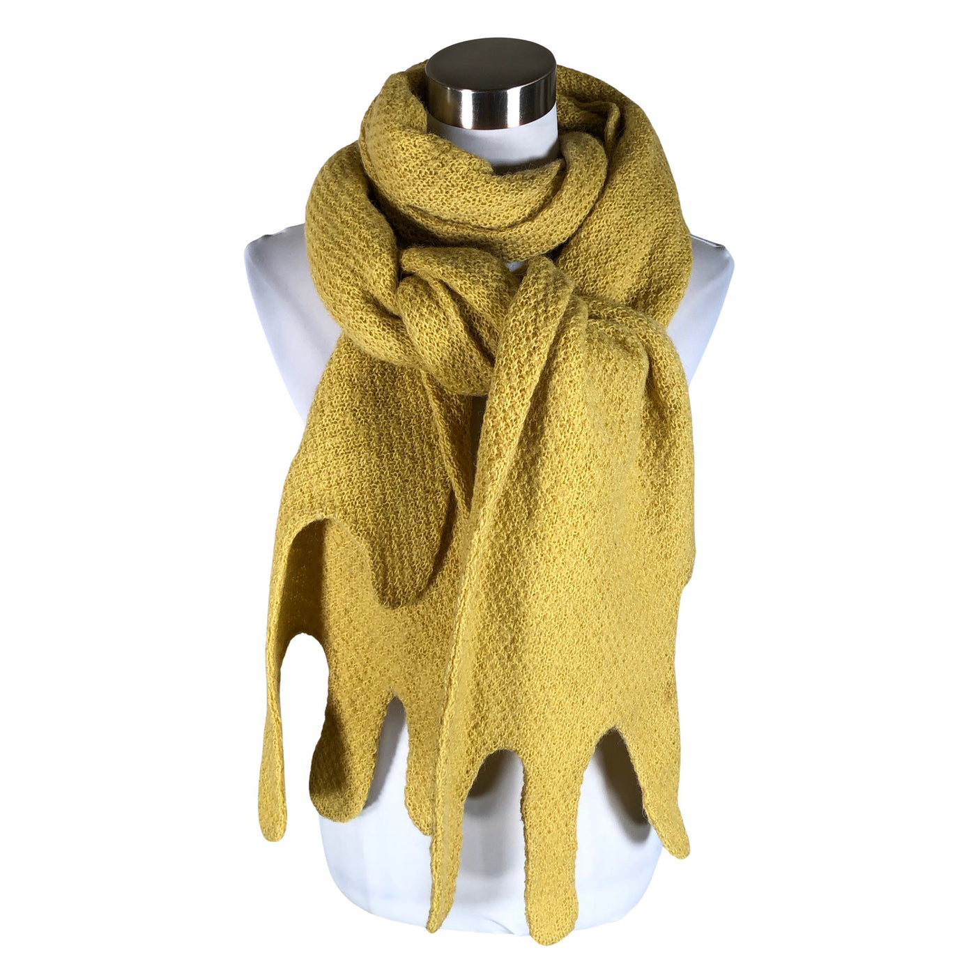 Unisex Handmade - Scarf, size Maxi - Yellow (1)