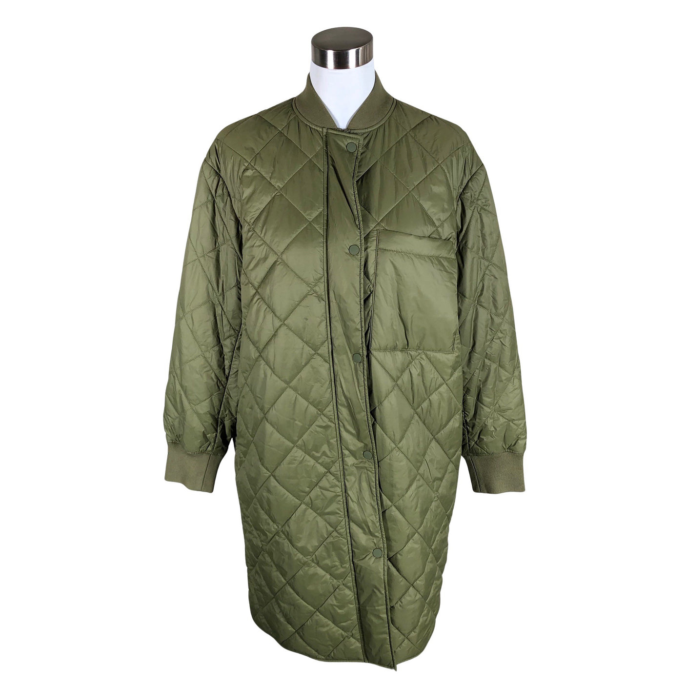 Unisex Marc O'Polo - Quilted jacket, size 38 - Green (1)