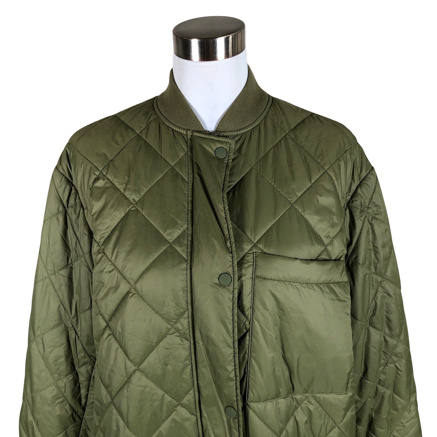 Unisex Marc O'Polo - Quilted jacket, size 38 - Green (3)