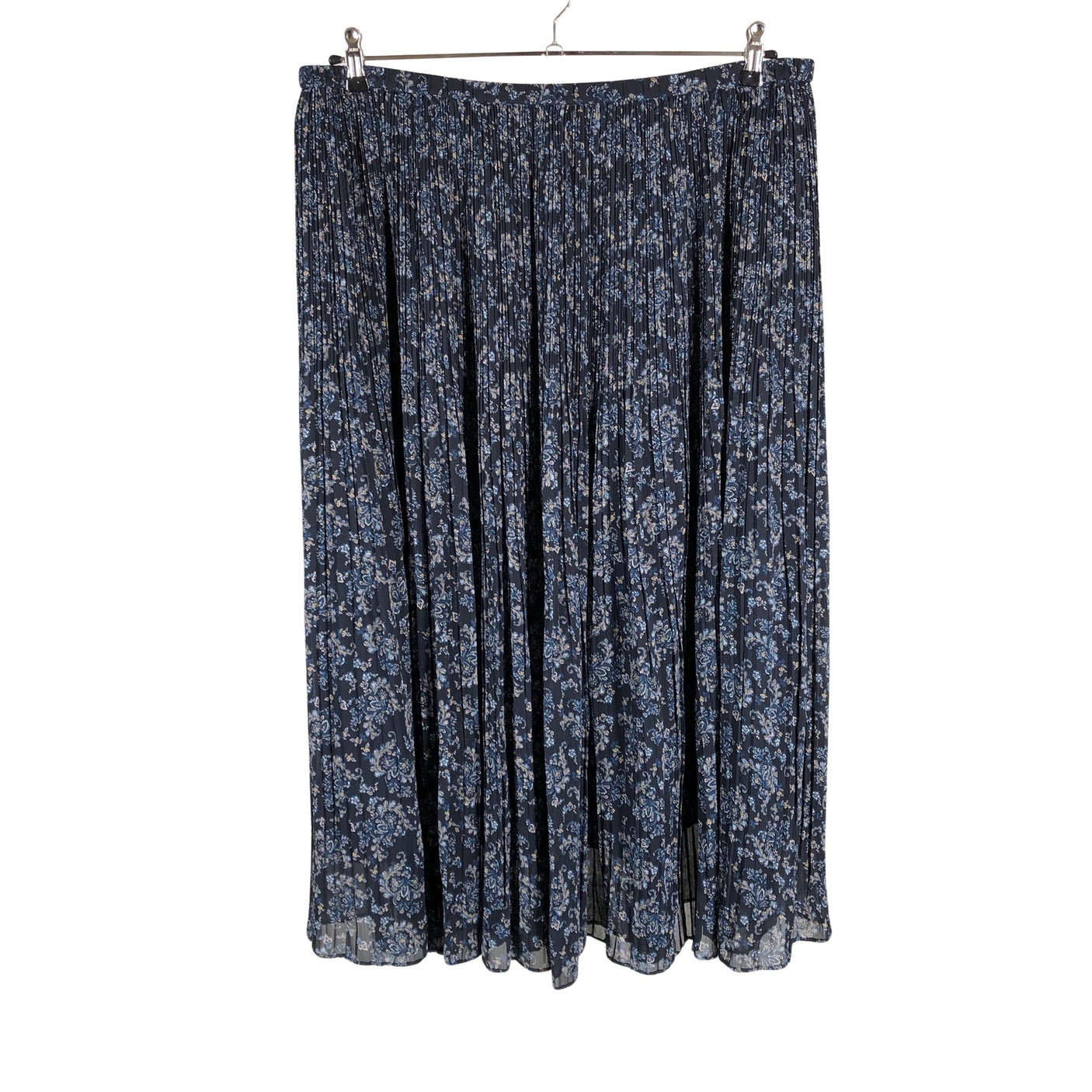 Unisex Uniqlo - Fabric skirt, size 42 - Blue (1)