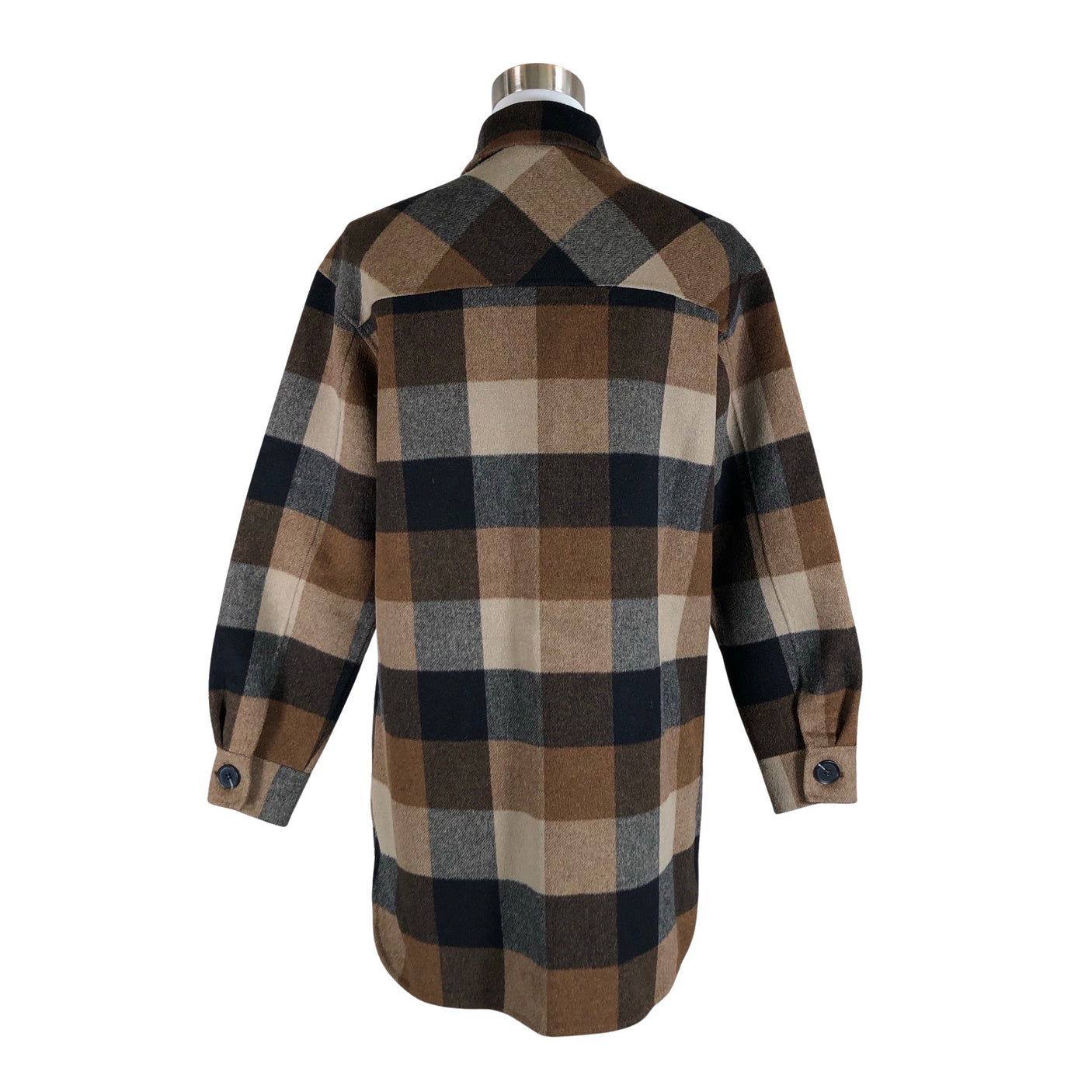 Unisex Nanso - Wool coat, size 34 - Brown (2)