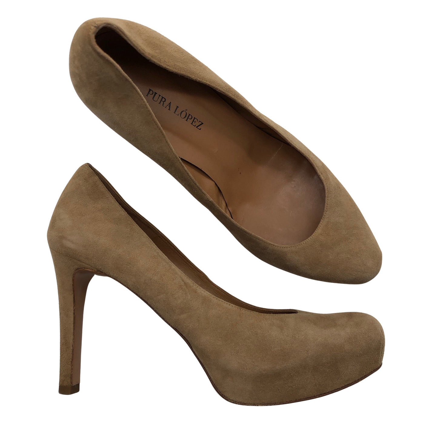 Unisex Pura López - High heels, size 38 - Brown (1)