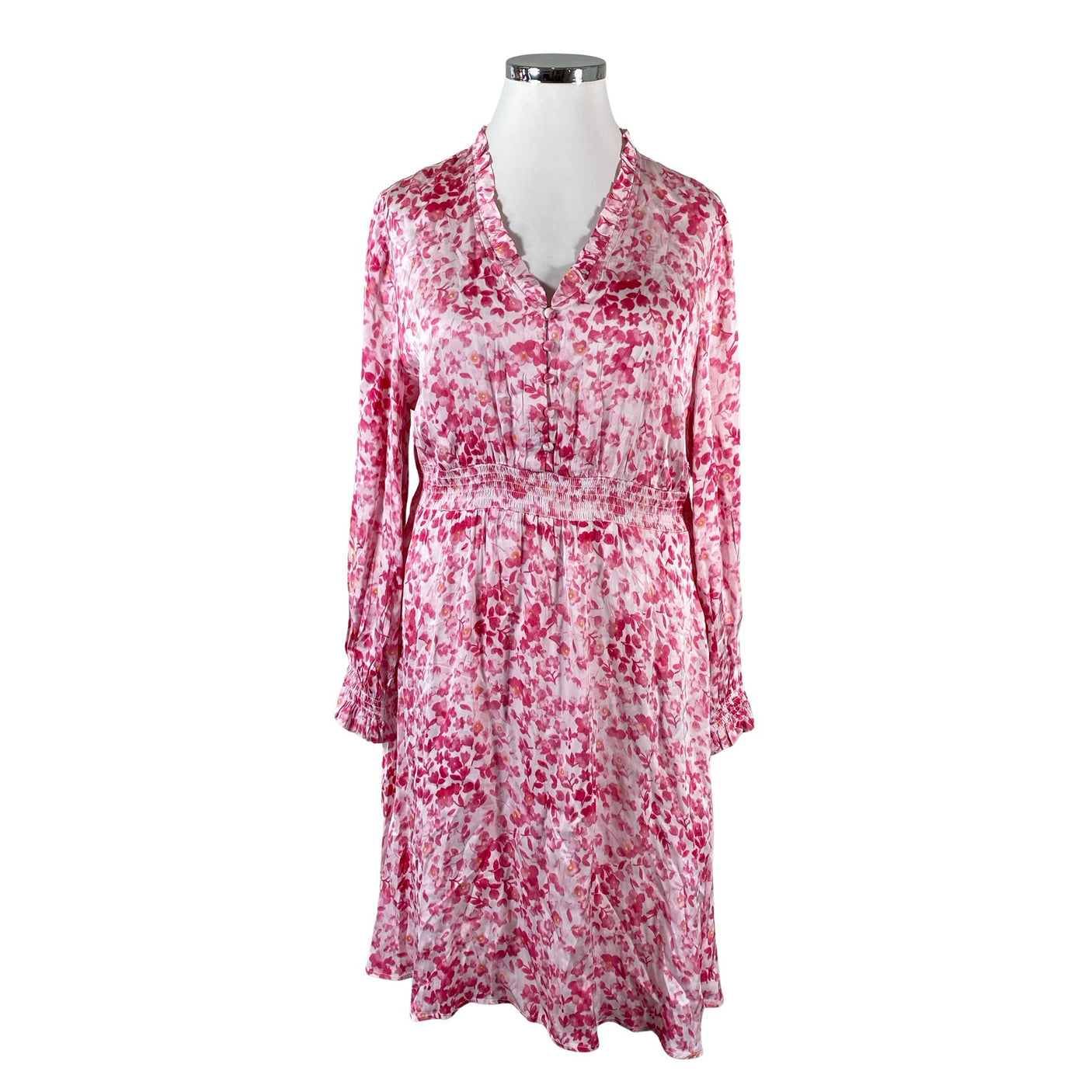 Unisex Claire.dk - Schiffon dress, size 44 - Pink (1)