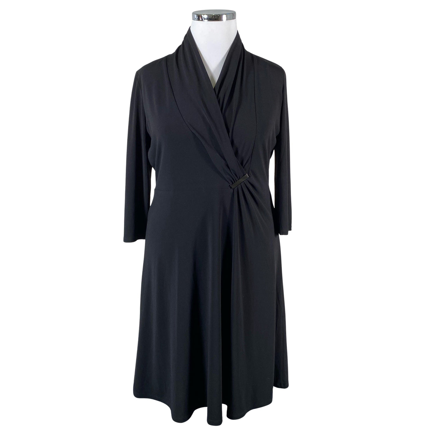 Unisex s.Oliver - Tricot dress, size 42 - Black (1)