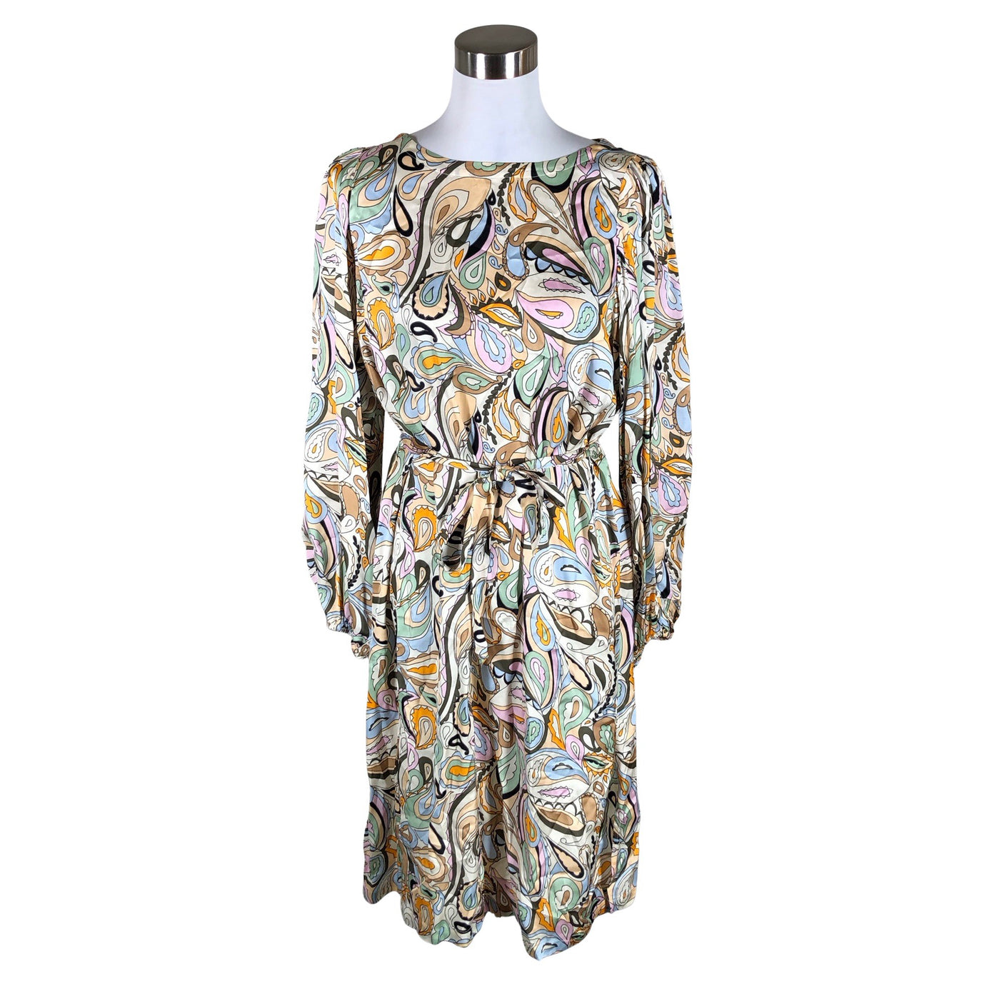 Unisex Mos Mosh - Schiffon dress, size 38 - Beige (1)