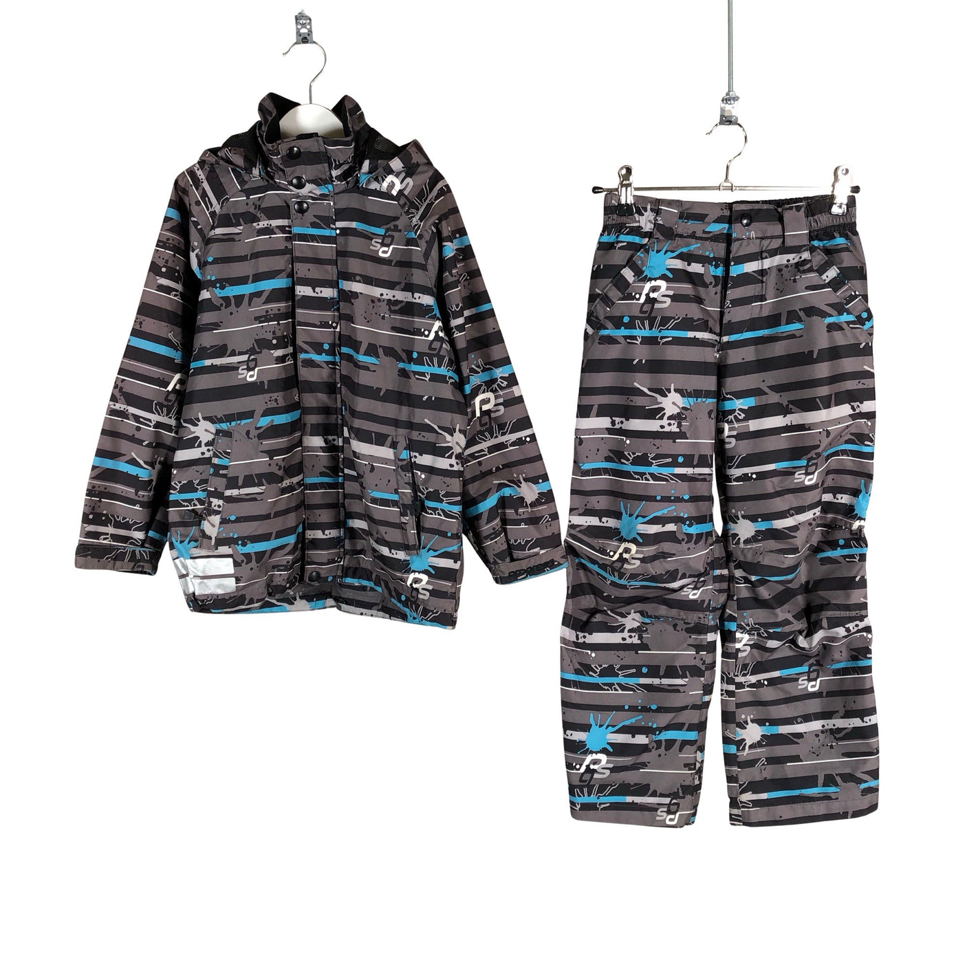 Unisex Reima - Spring/Fall jacket and pants set, size 116 - 122 - Gray (1)