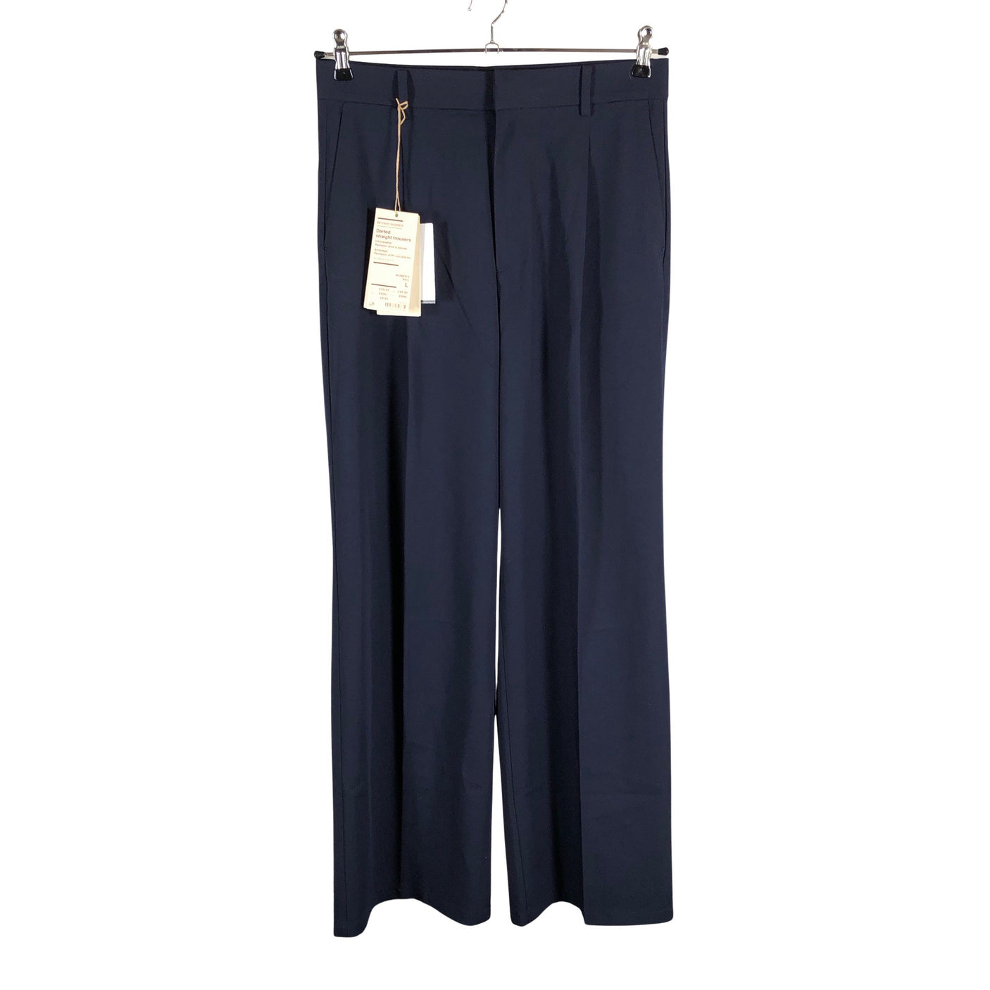 Unisex Muji - Straight leg trousers, size 40 - Blue (1)
