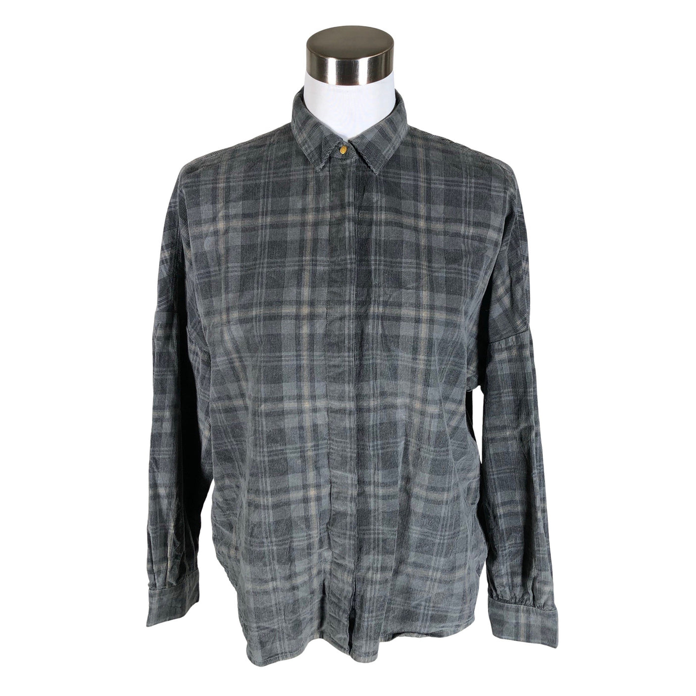 Unisex Benetton - Blouse, size 36 - Gray (1)