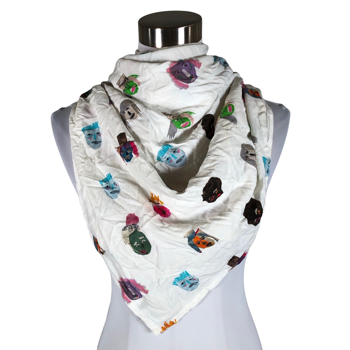 Unisex R/H Studio - Scarf, size Maxi - Natural white (1)