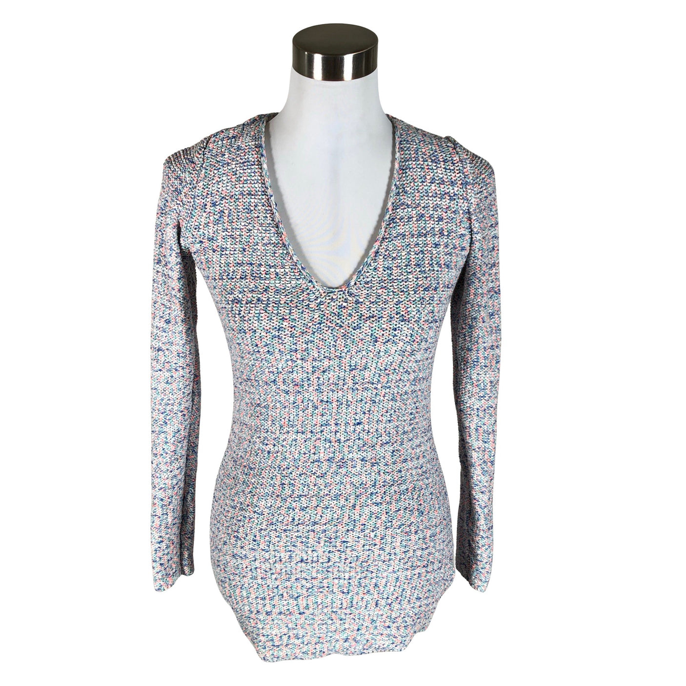 Unisex H&M Mama - Knit tunic, size 38 - Blue (1)