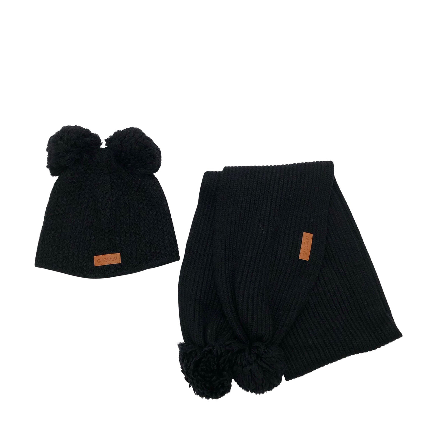 Unisex Gugguu - Winter beanie, size 52 - 54 cm - Black (1)