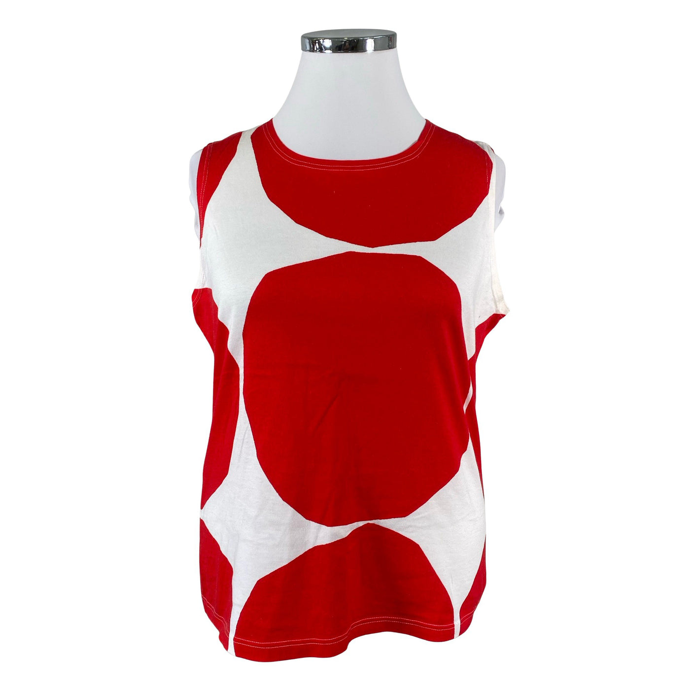 Unisex Marimekko - Tricot tank top, size 42 - Red (1)