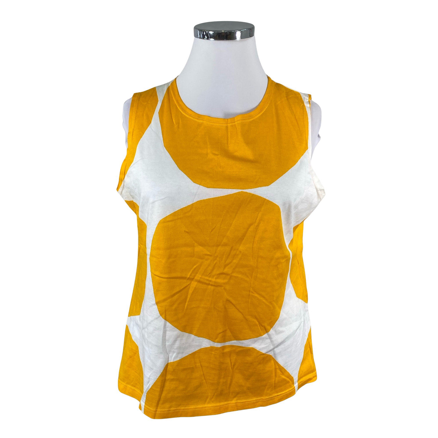 Unisex Marimekko - Tricot tank top, size 42 - Yellow (1)
