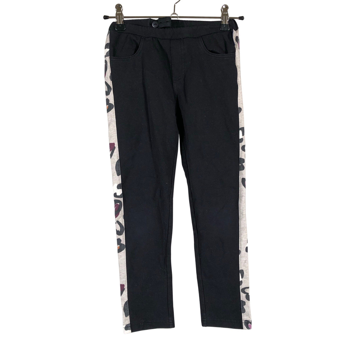 Unisex Polarn O. Pyret - Tricot pants, size 122 - 128 - Black (1)