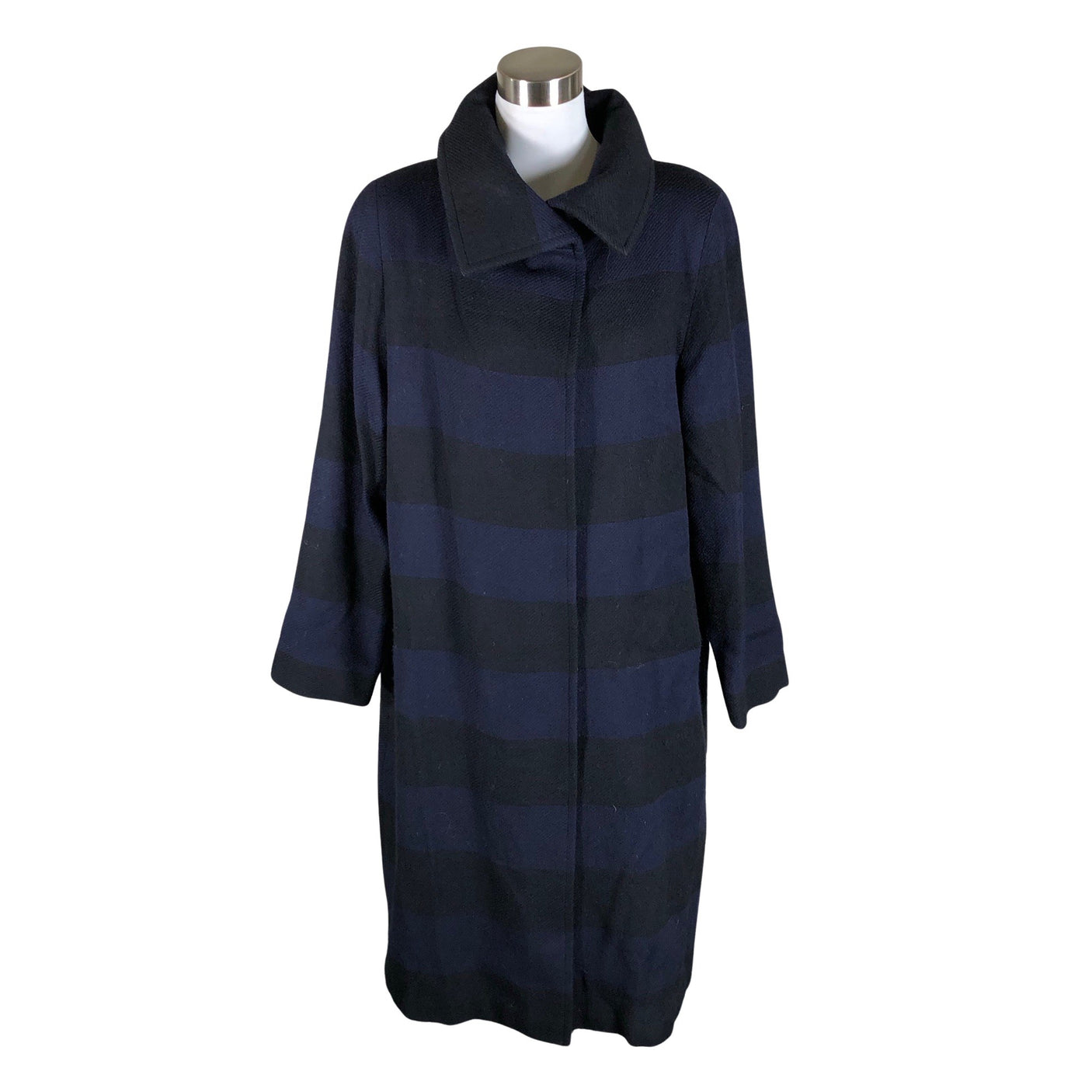 Unisex Vuokko - Wool coat, size 38 - Blue (1)