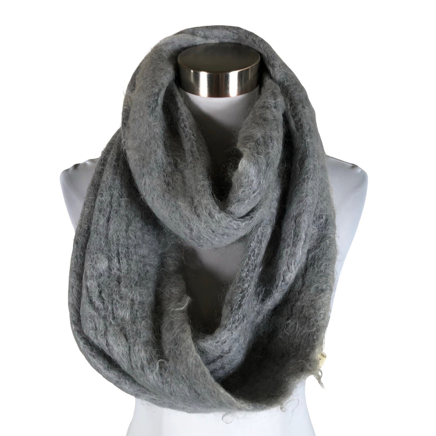 Unisex Balmuir - Circle scarf, size Midi - Gray (1)