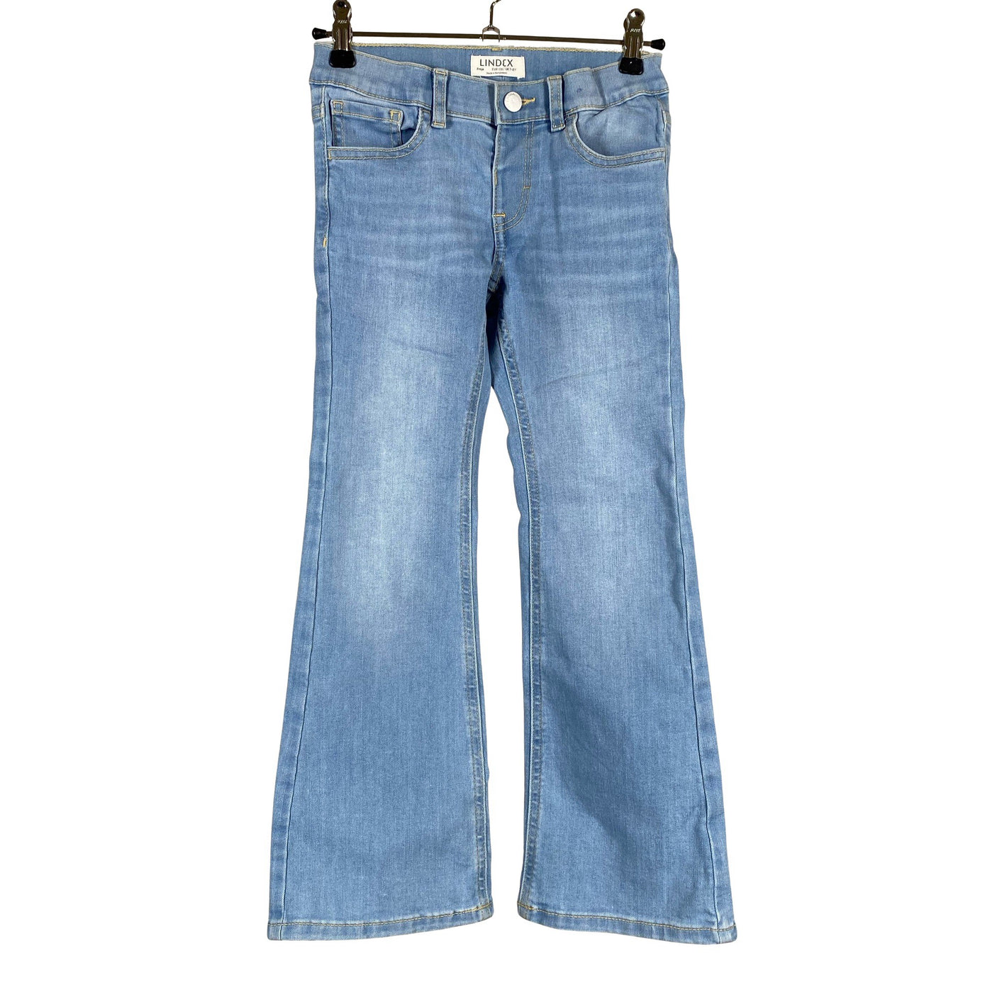Unisex Lindex - Jeans, size 122 - 128 - Light blue (1)