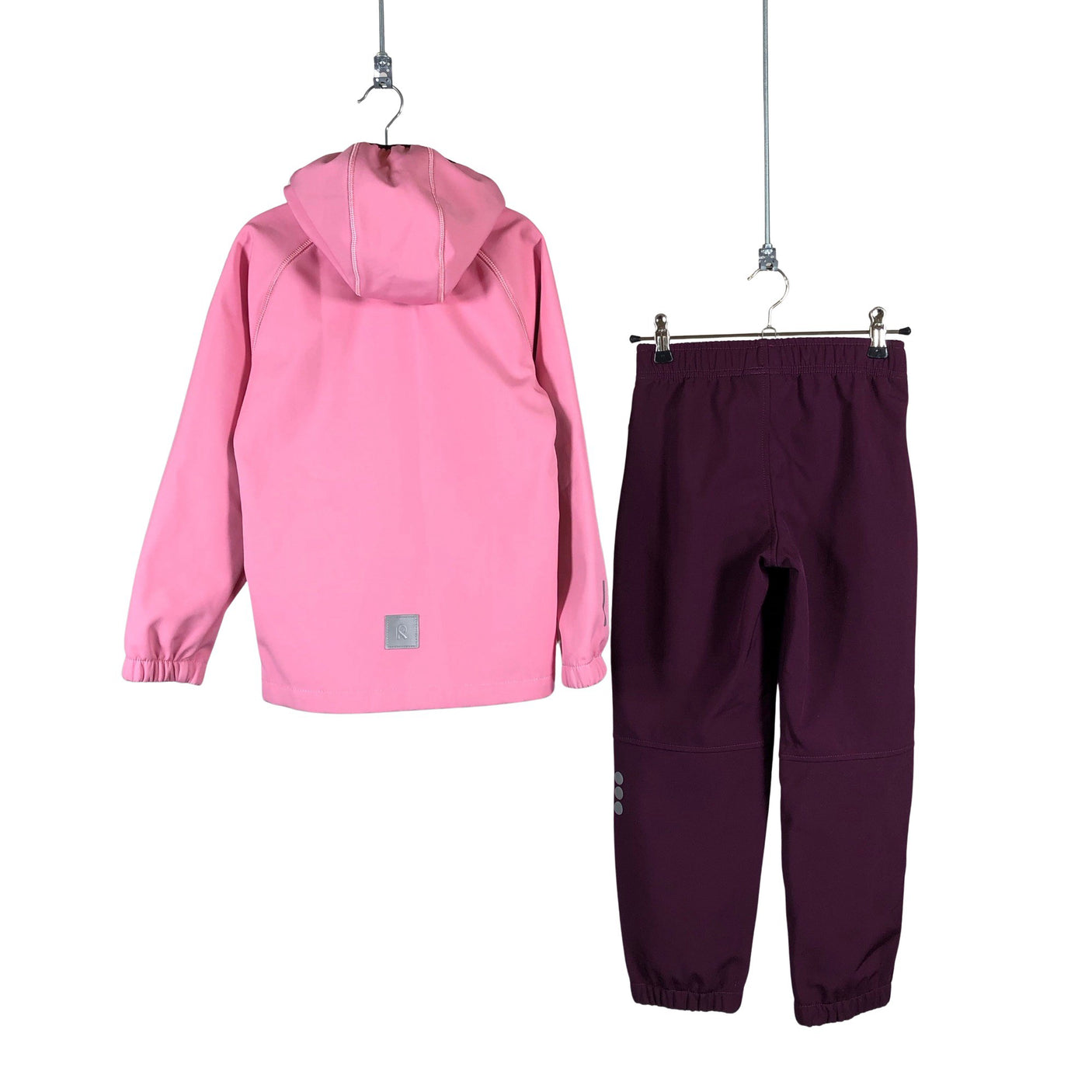 Unisex Reima - Soft shell jacket, size 122 - 128 - Light pink (2)