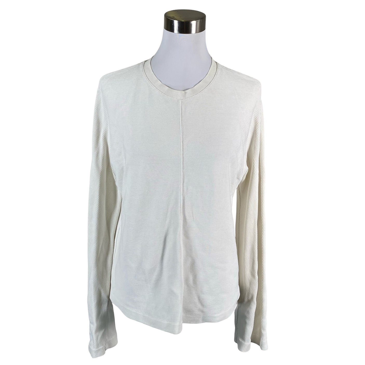 Unisex Massimo Dutti - Tricot shirt, size 38 - Natural white (1)