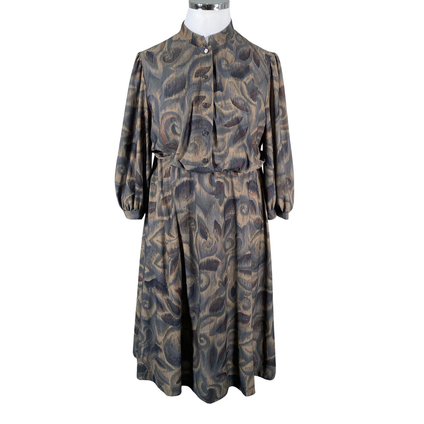 Unisex Soili-tuote - Tricot dress, size 44 - Brown (1)
