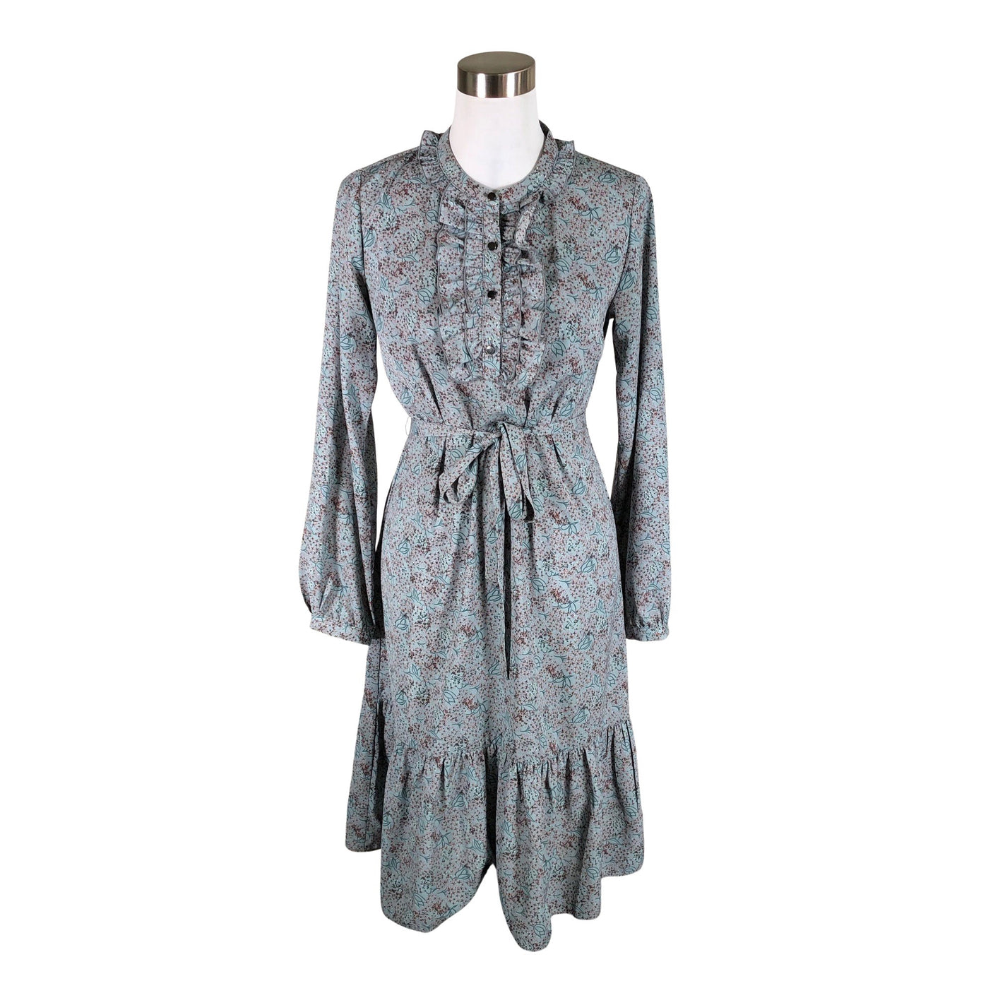 Unisex Monton - Schiffon dress, size 34 - Gray (1)