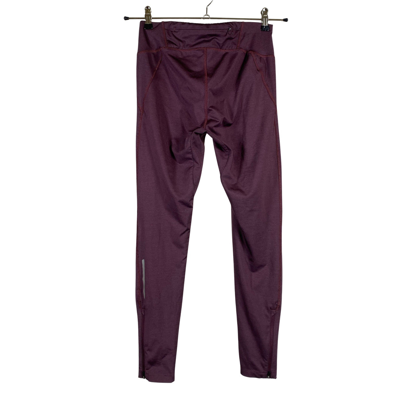 Unisex Salomon - Sports tights, size 36 - Wine red (2)
