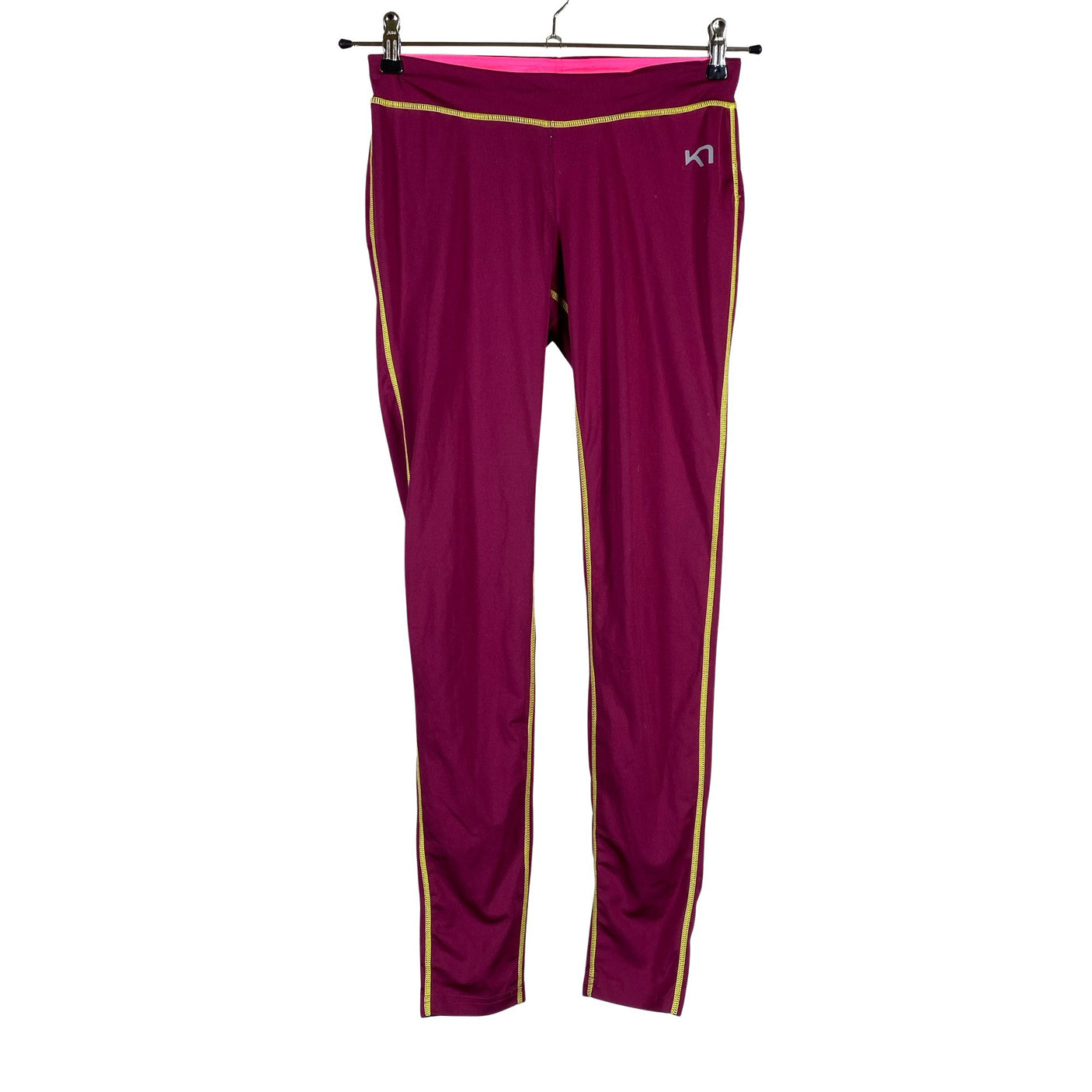 Unisex Kari Traa - Sports tights, size 38 - Wine red (1)