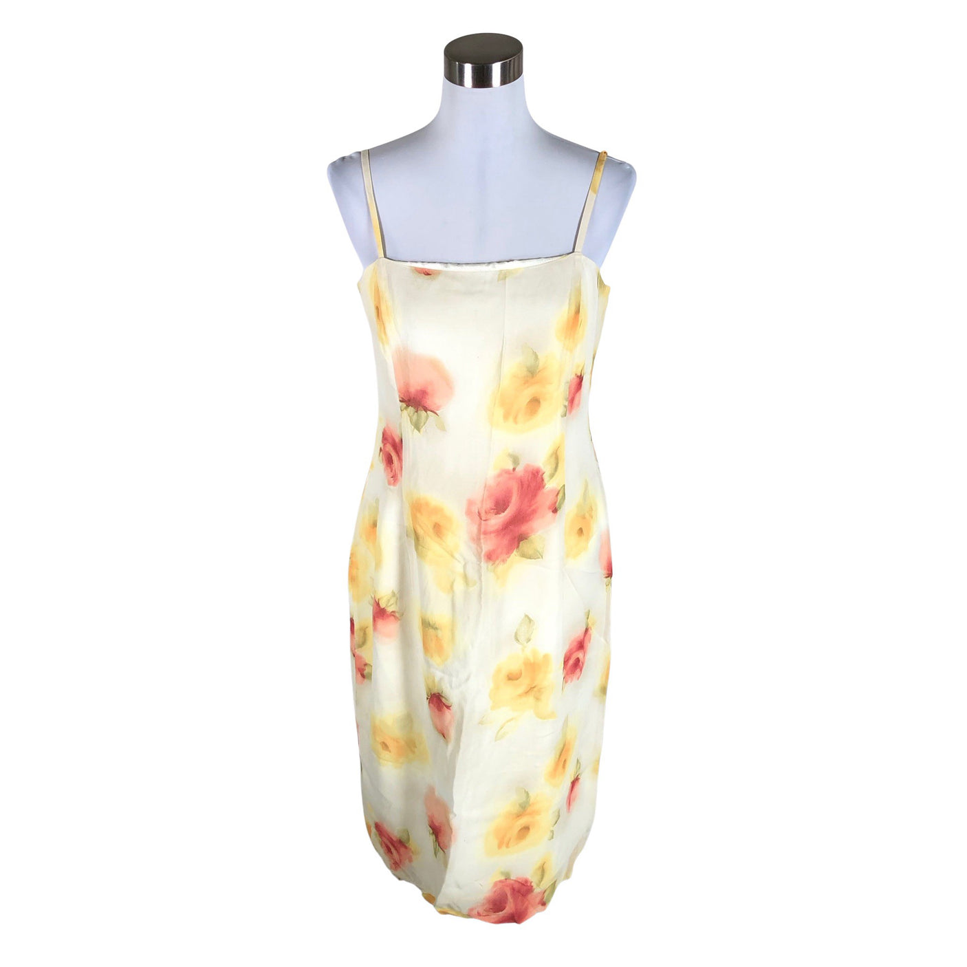 Unisex Paula Borges - Schiffon dress, size 38 - Yellow (1)
