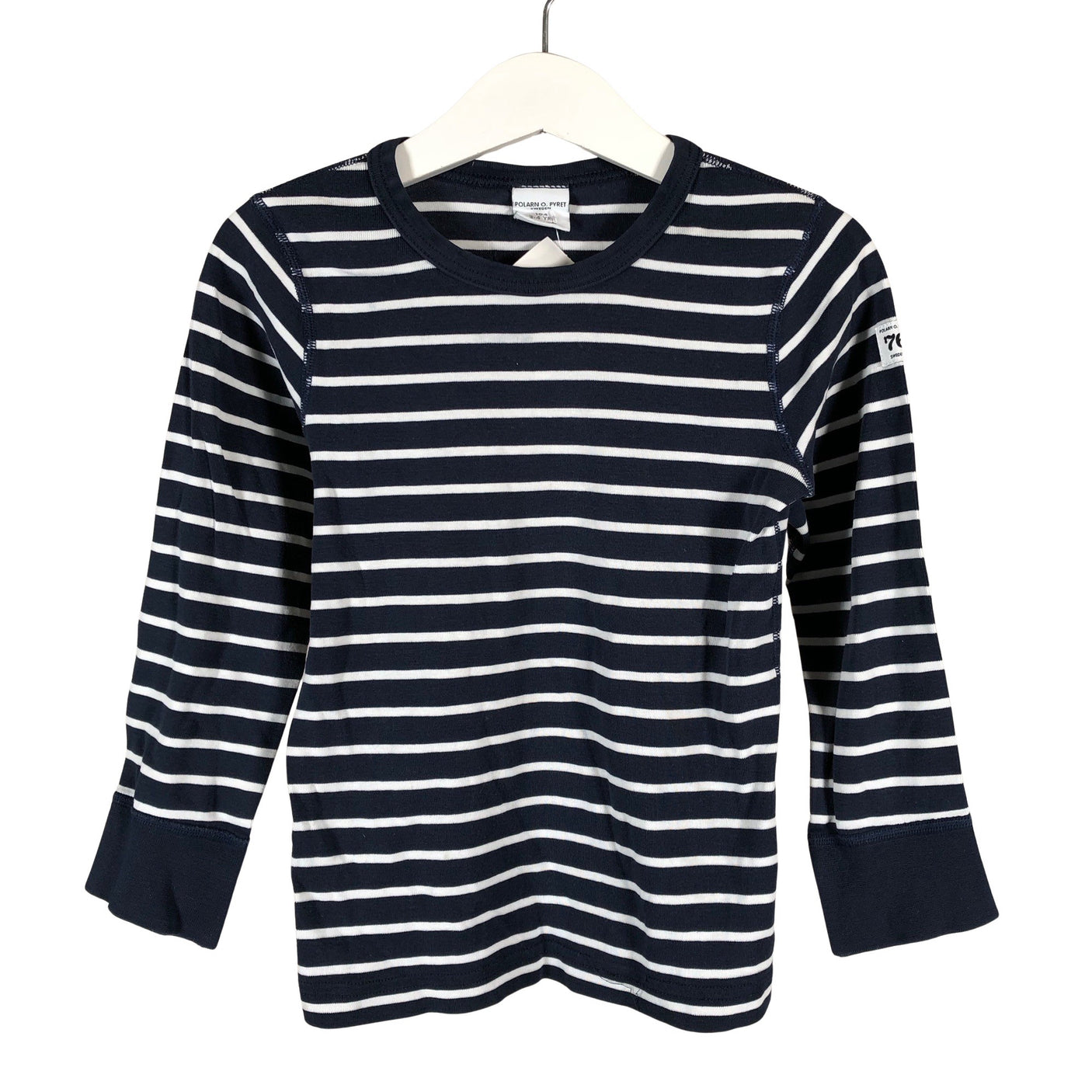 Unisex Polarn O. Pyret - Tricot shirt, size 98 - 104 - Blue (1)