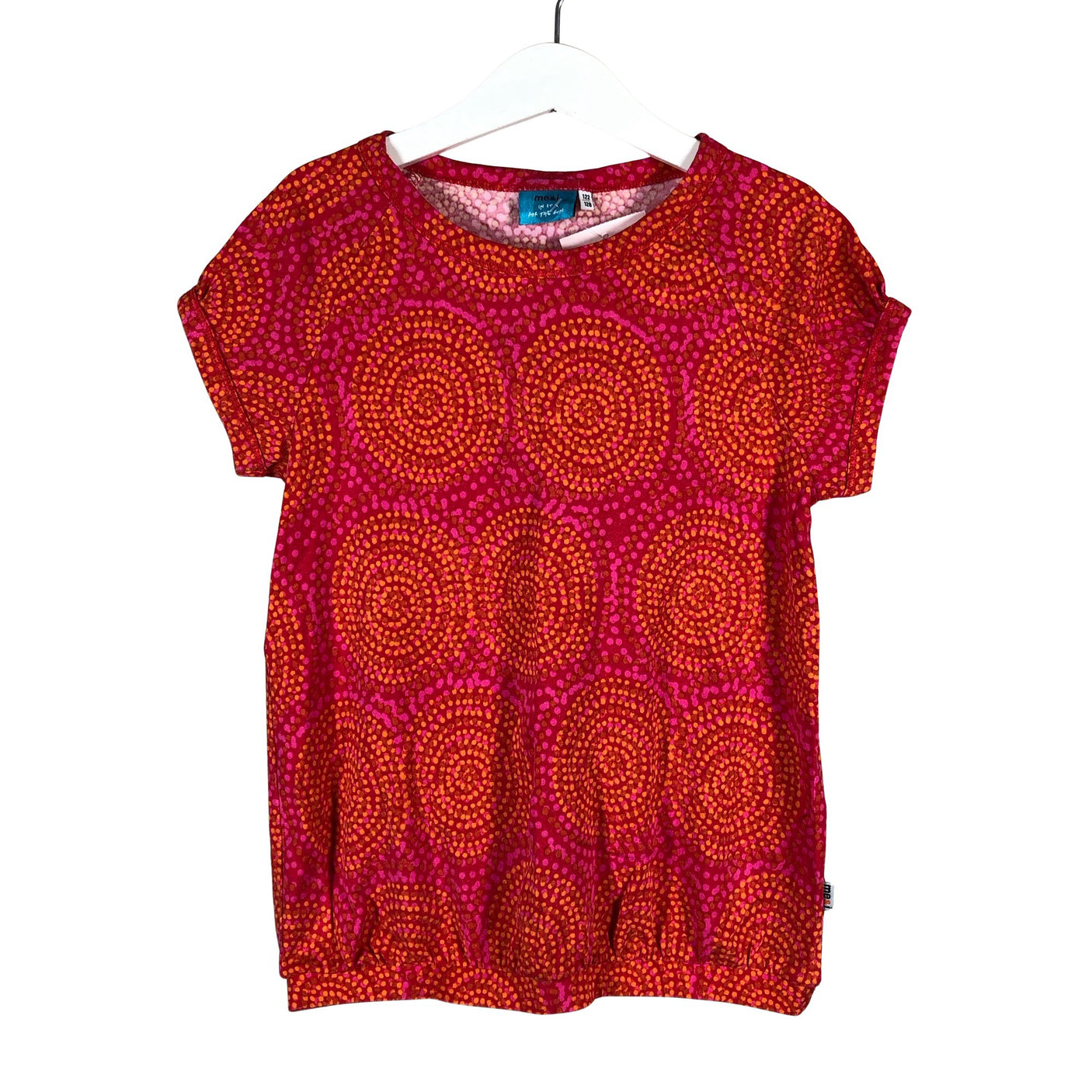 Unisex me&i - Tricot tunic, size 122 - 128 - Red (1)