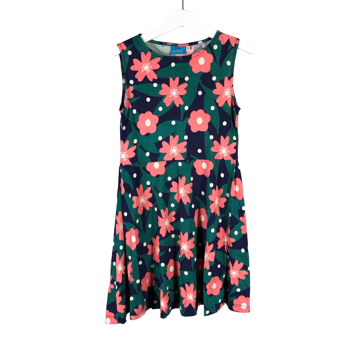 Unisex me&i - Tricot dress, size 122 - 128 - Green (1)