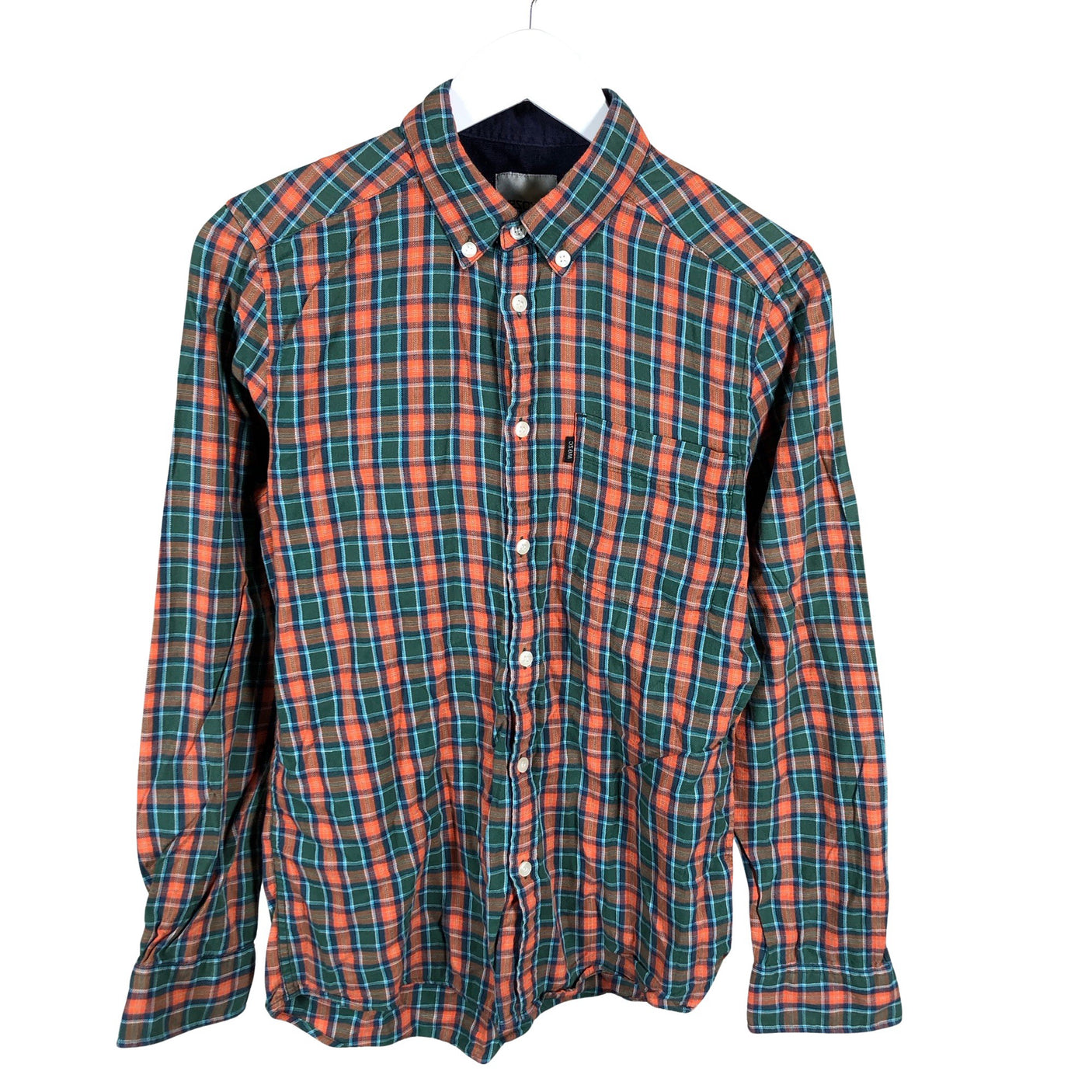 Unisex Wesc - Collared shirt, size 158 - 164 - Green (1)