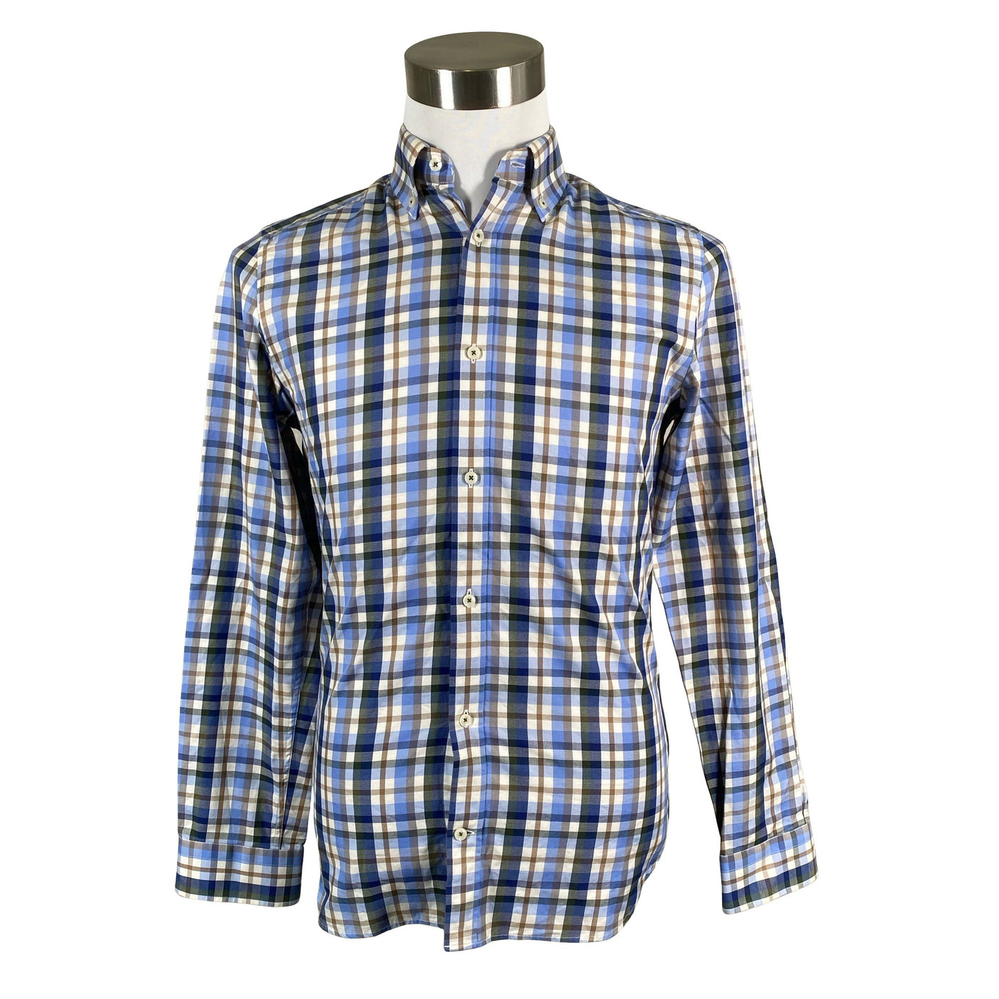 Unisex Riley - Collared shirt, size S - Blue (1)
