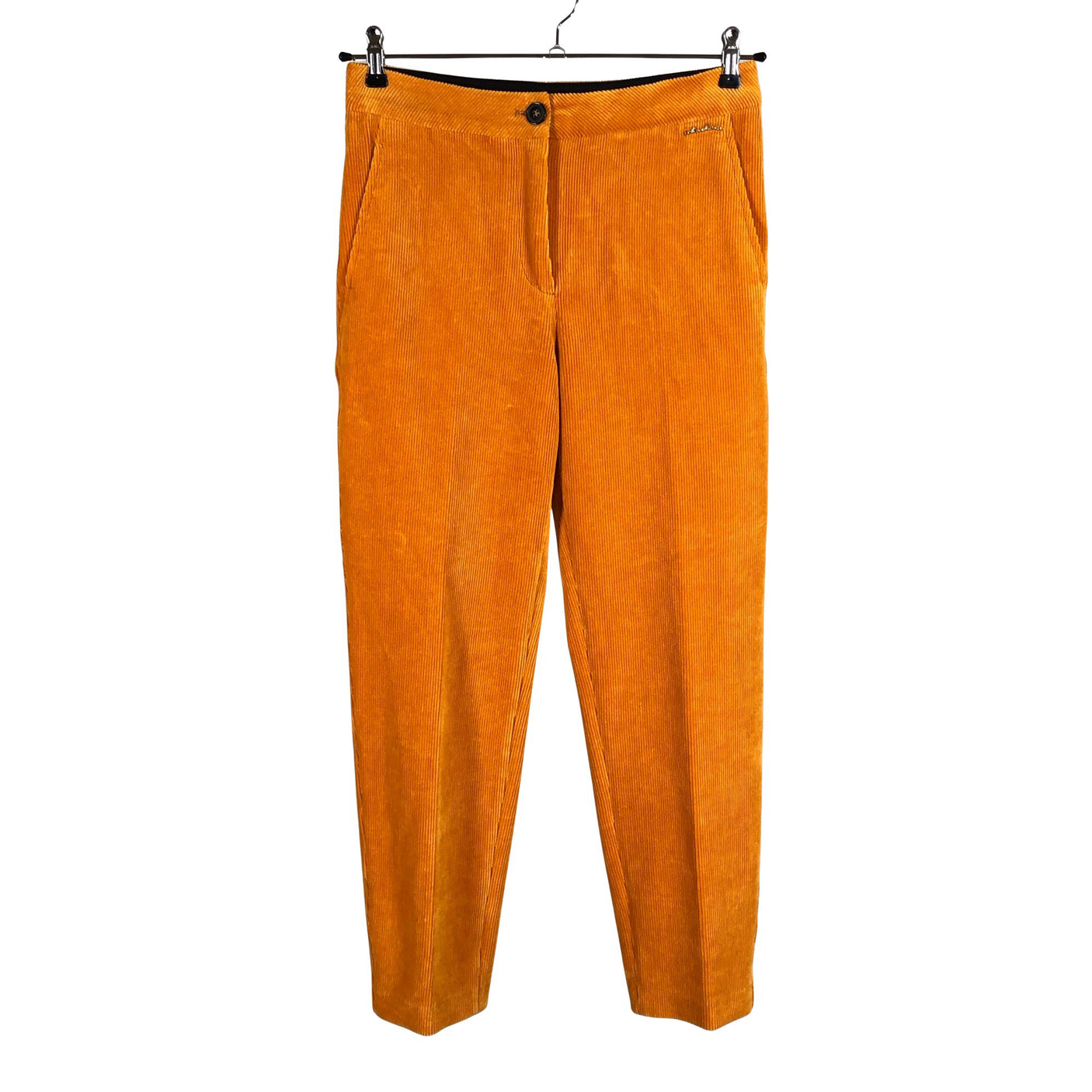 Unisex Marc Cain - Velvet pants, size 40 - Orange (1)