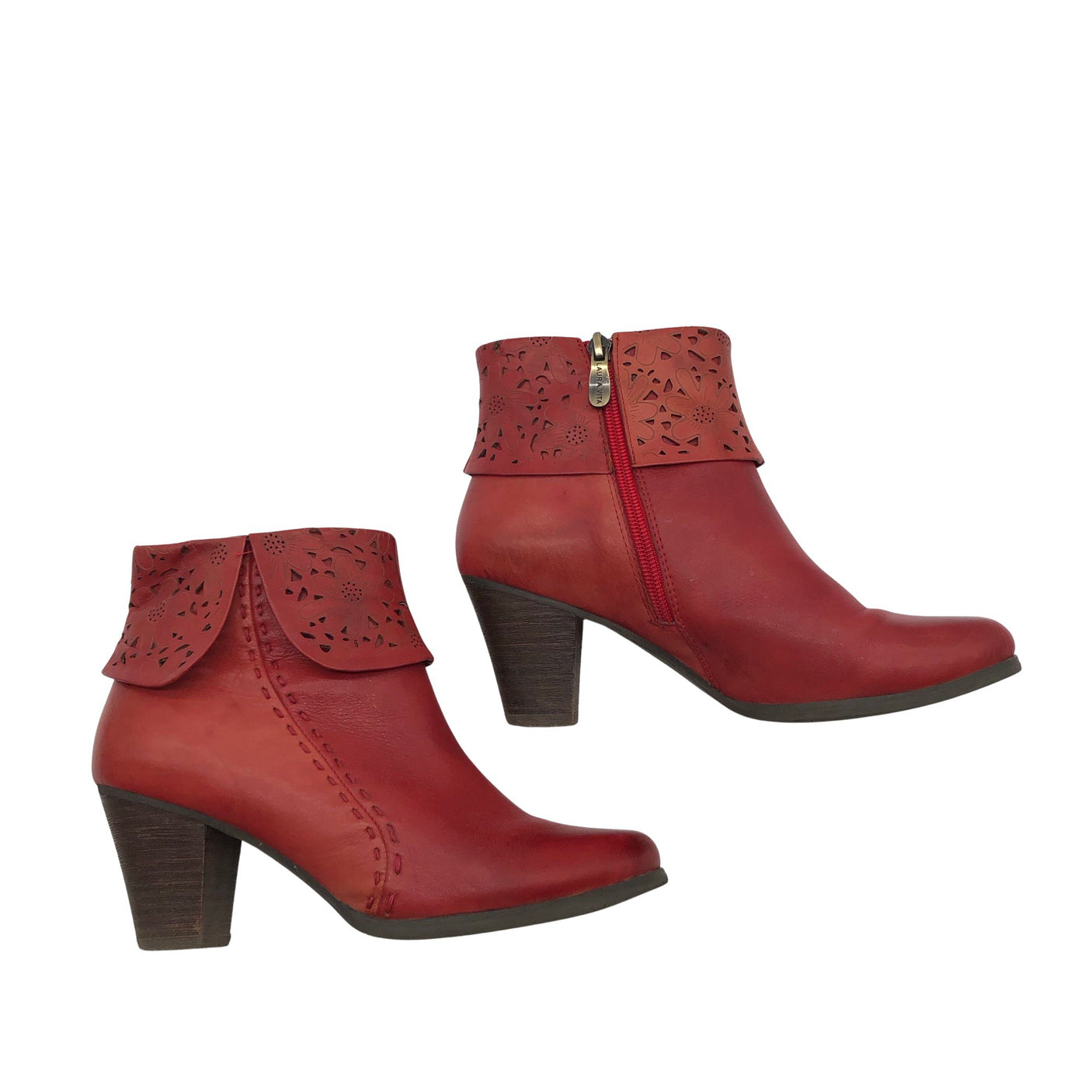 Unisex Laura Vita - Ankle boots, size 37 - Red (1)