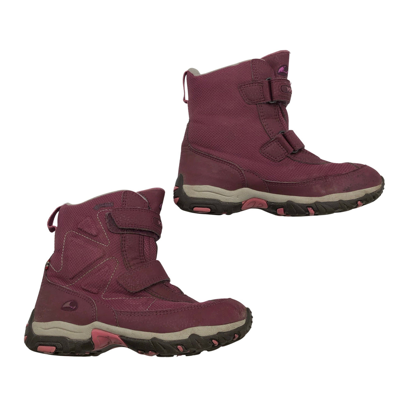 Unisex Viking - Winter shoes, size 33 - Wine red (1)