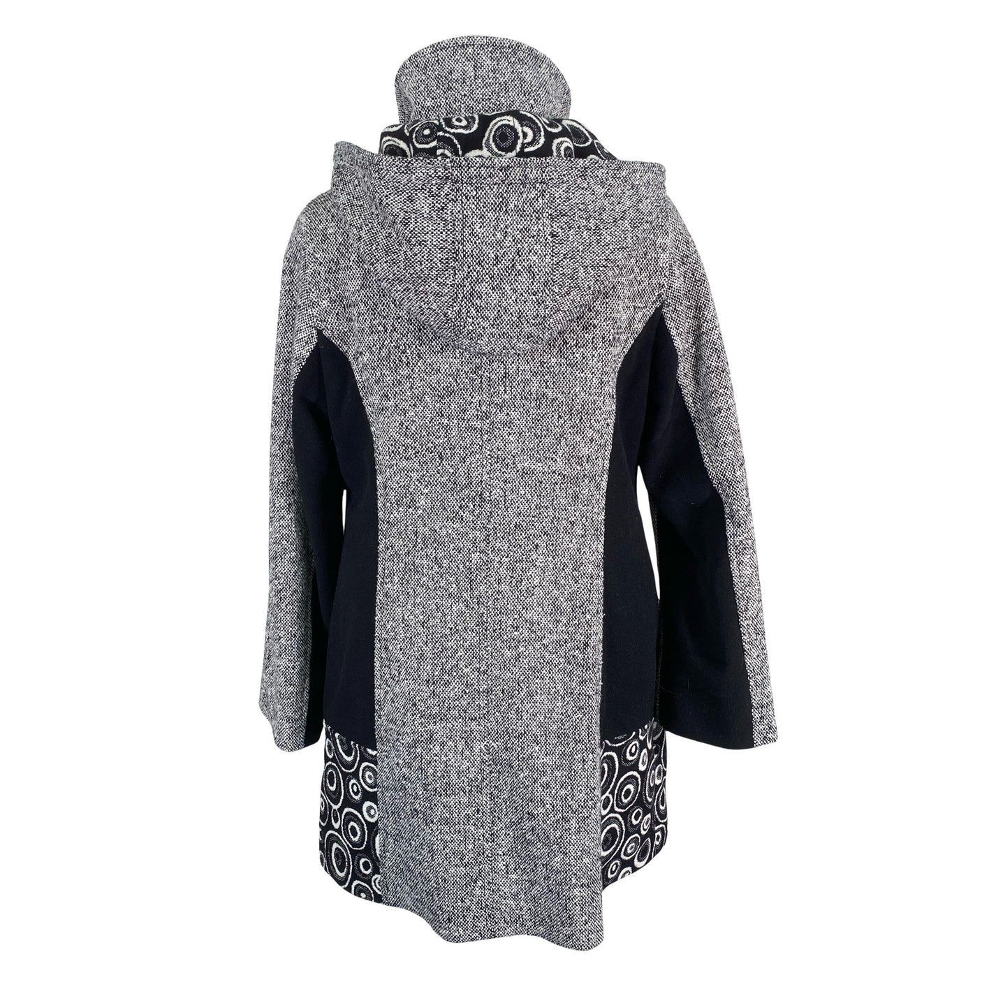 Unisex Scandinavian Look - Wool coat, size 42 - Gray (2)