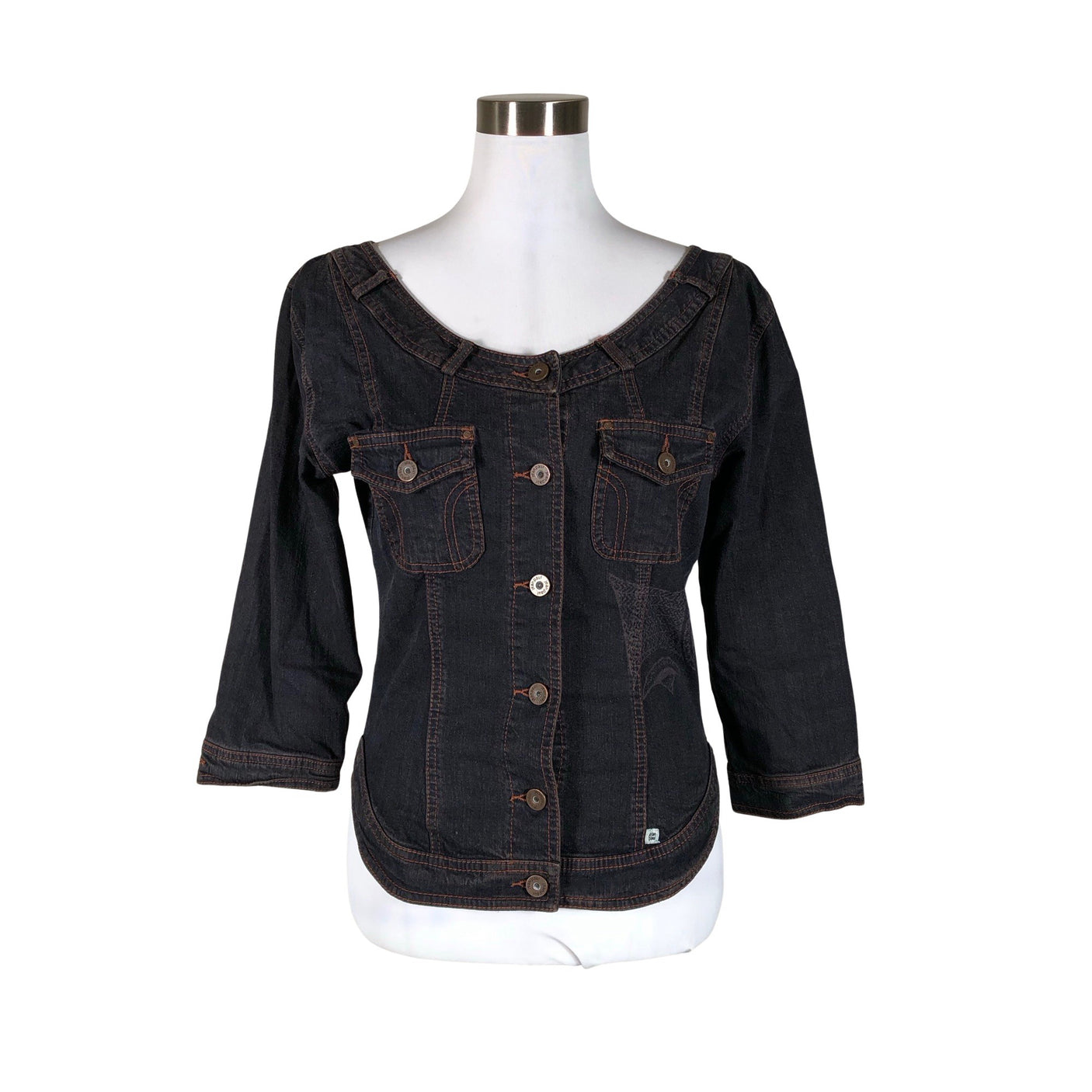 Unisex Jean Paul - Denim jacket, size 40 - Gray (1)