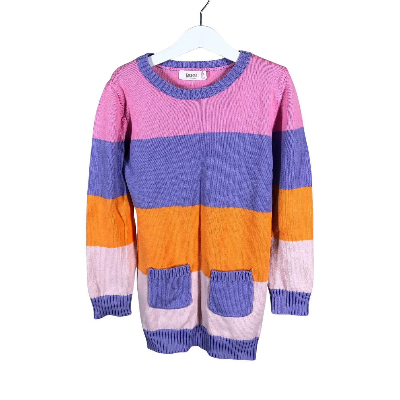 Unisex Bogi - Knit tunic, size 116 - 122 - Violet (1)