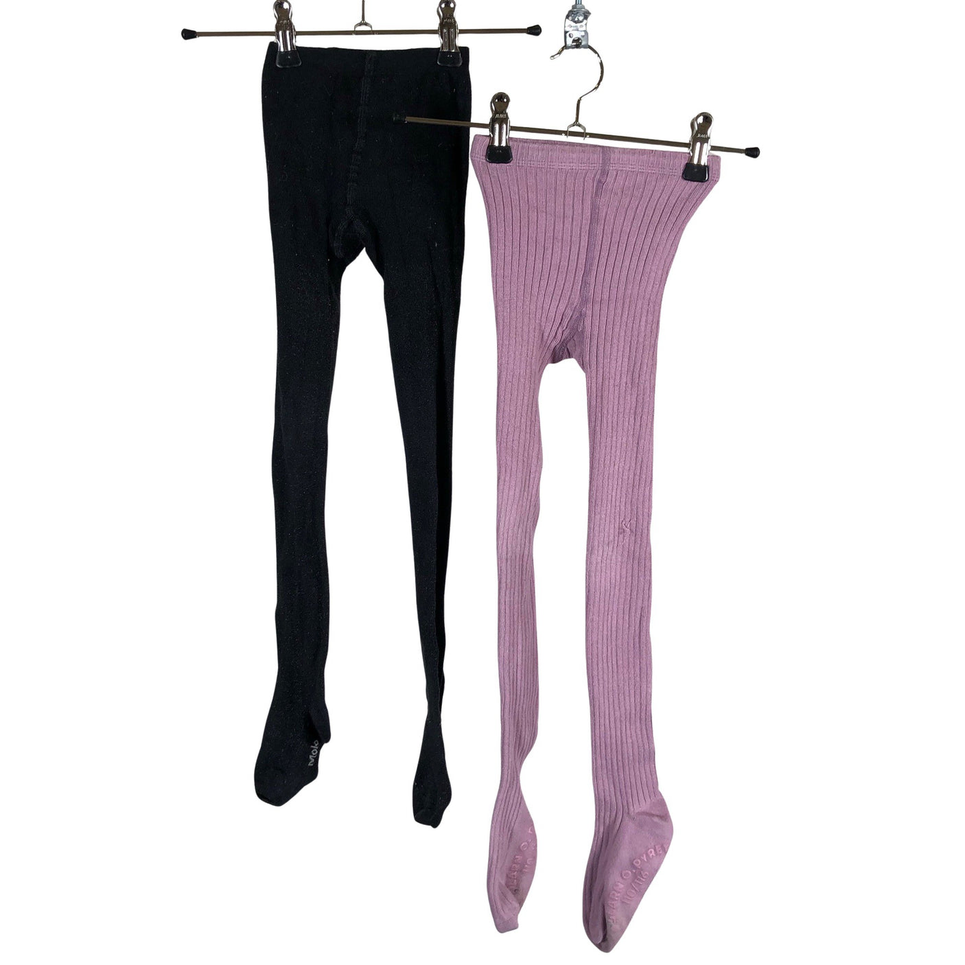 Unisex Polarn O. Pyret - Stockings, thick, size 110 - 116 - Violet (1)