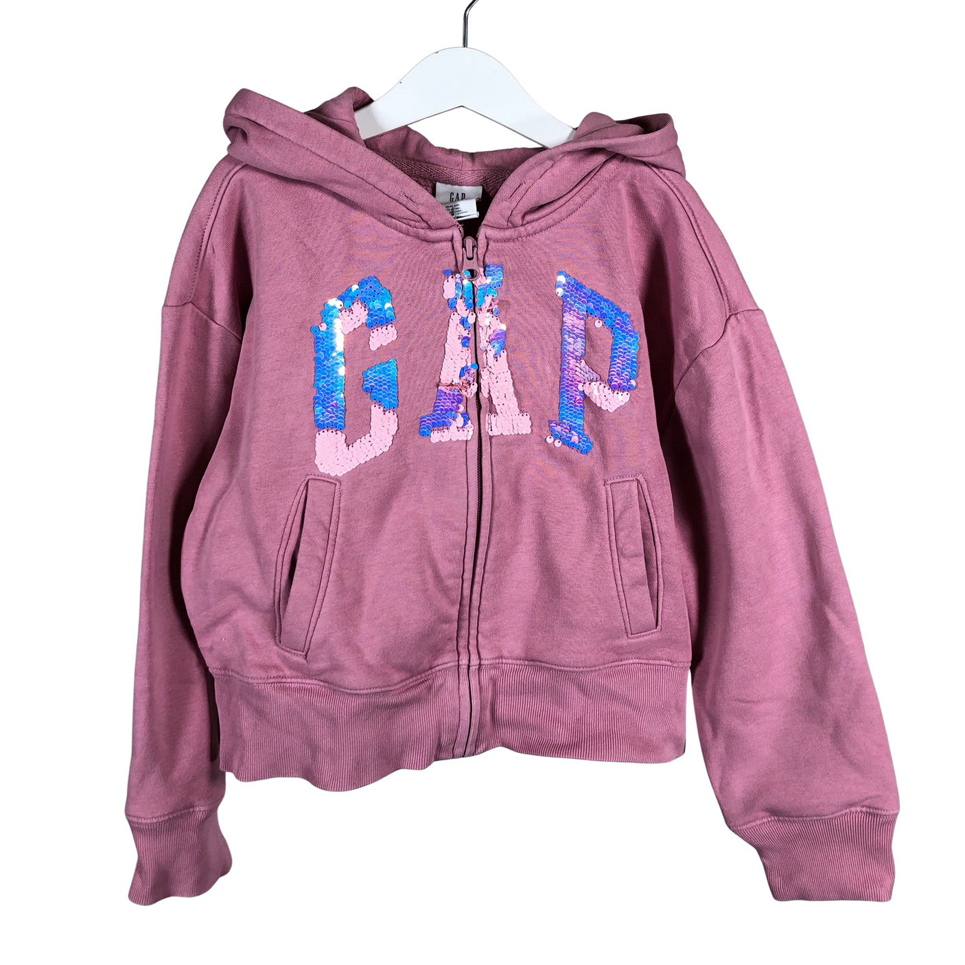 Unisex Gap - Hoodie, size 122 - 128 - Light pink (1)