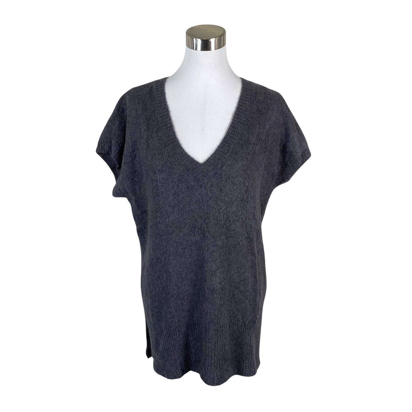Unisex Mos Mosh - Knit vest, size 36 - Gray (1)