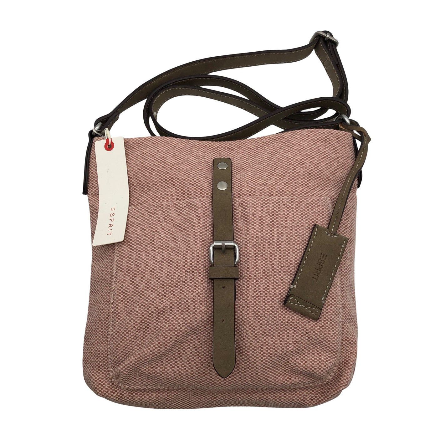Unisex Esprit - Shoulder bag, size Midi - Light pink (1)