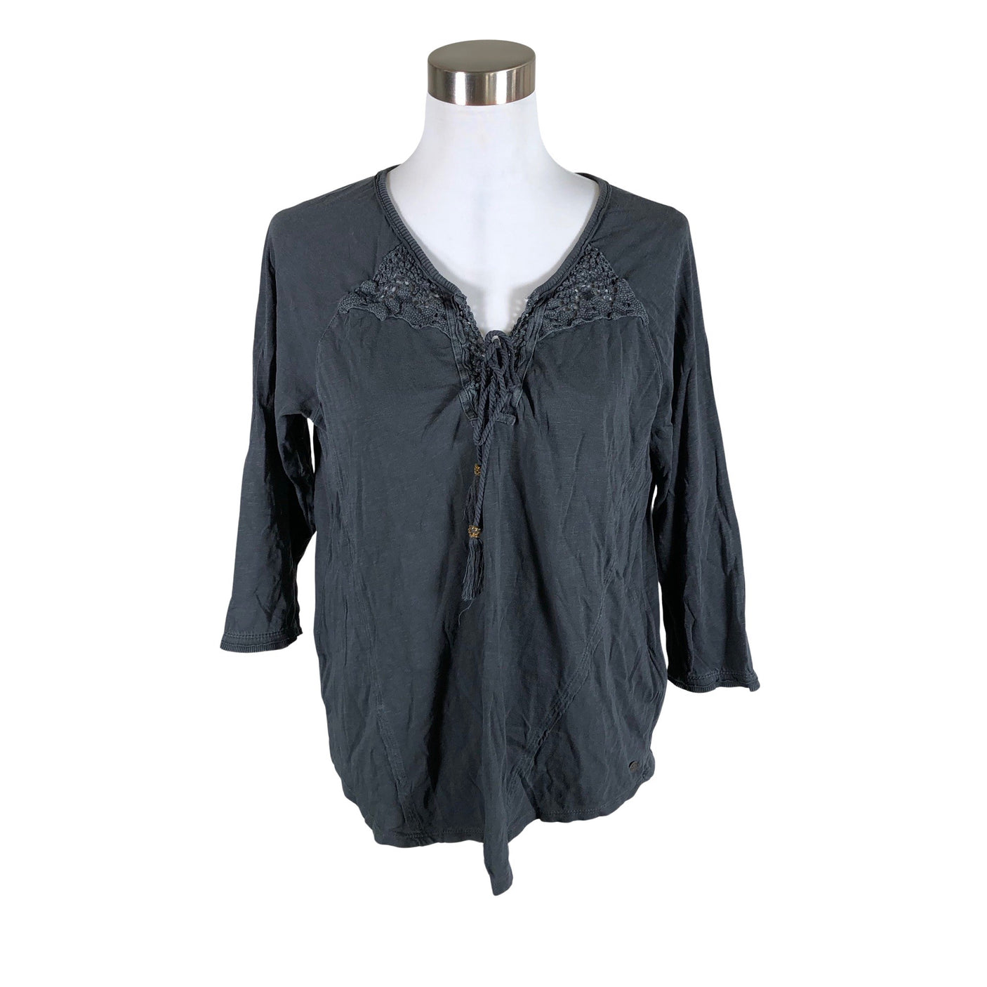 Unisex Esprit - Tricot shirt, size 40 - Black (1)